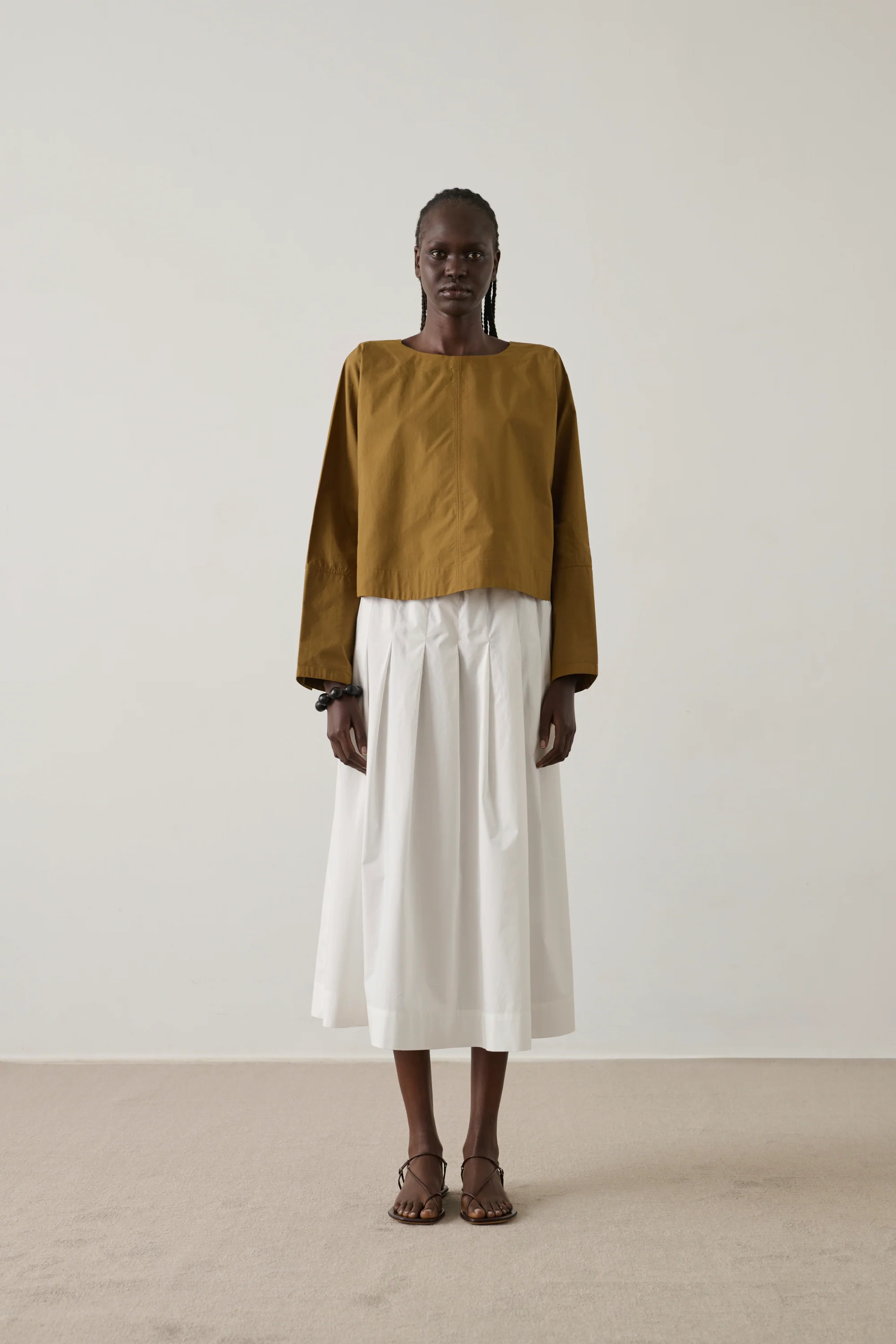 BLOUSE ARMAND BROWN - Image 3