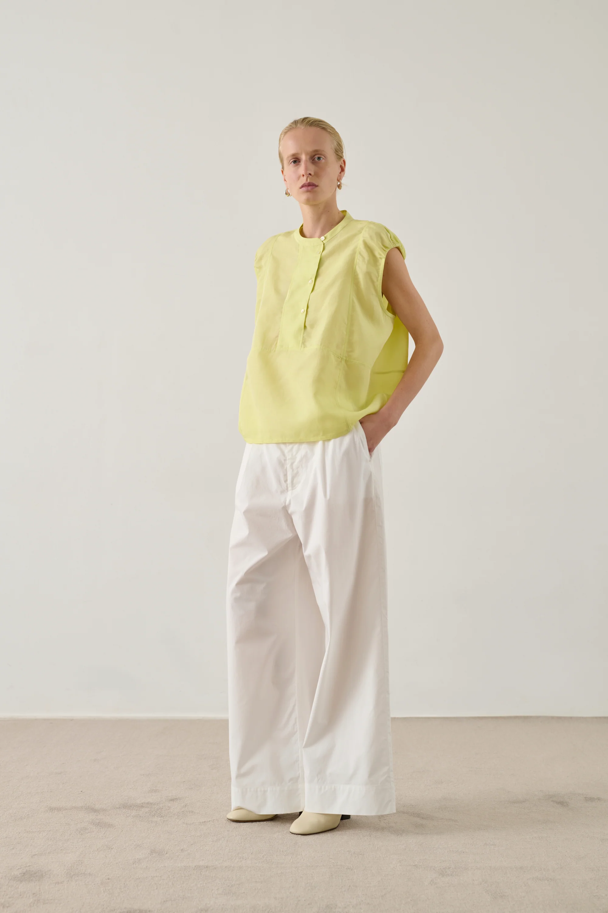 BLOUSE DANUBE YELLOW