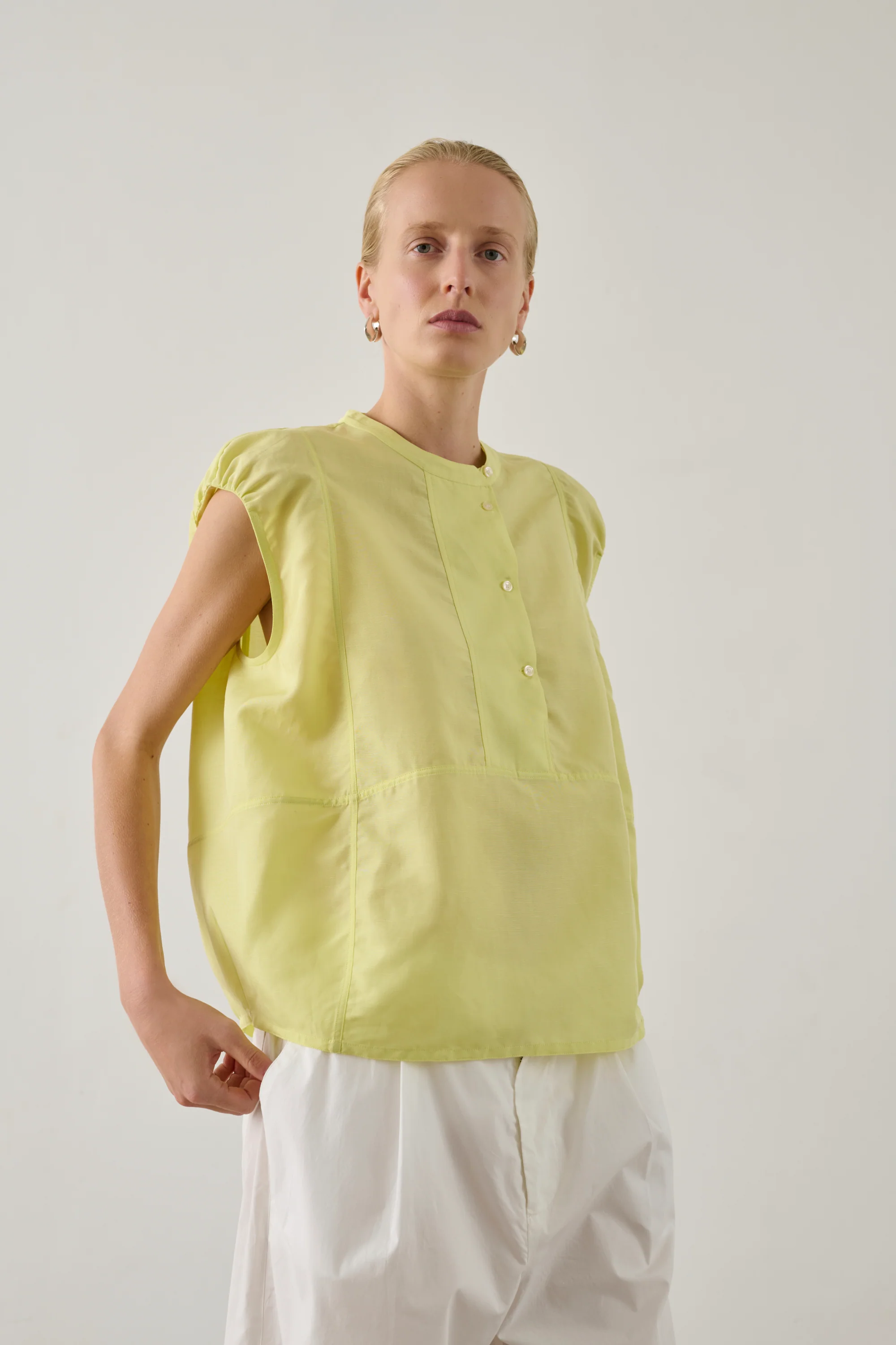 BLOUSE DANUBE YELLOW - Image 2