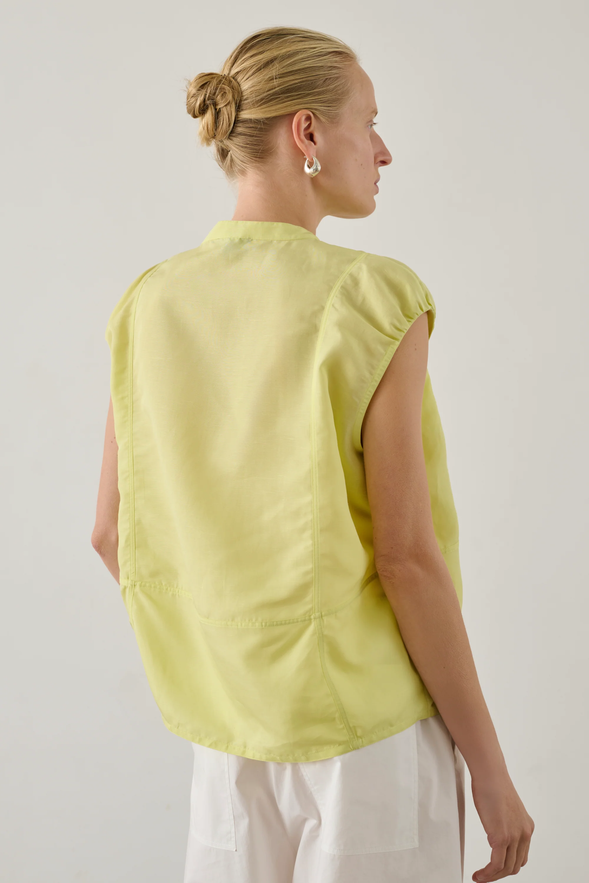 BLOUSE DANUBE YELLOW - Image 3