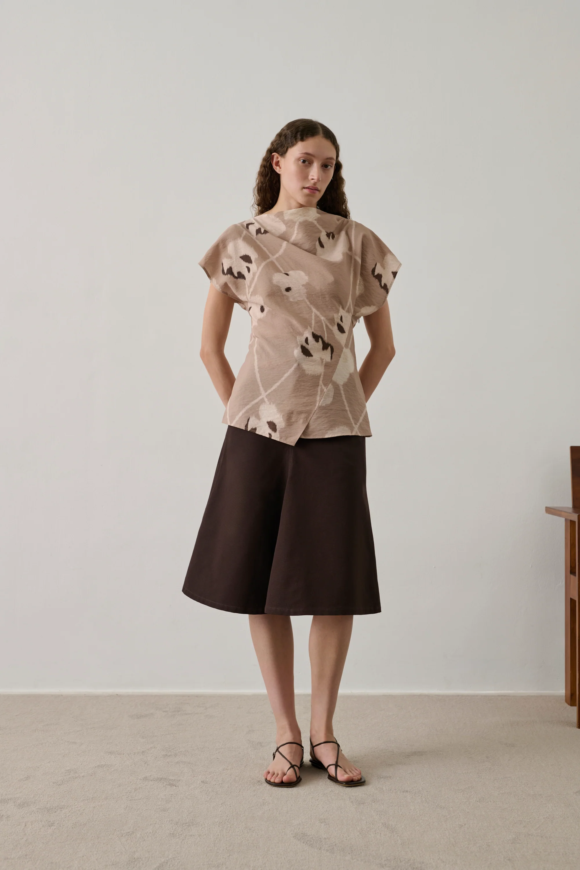 BLOUSE FEDORA BEIGE