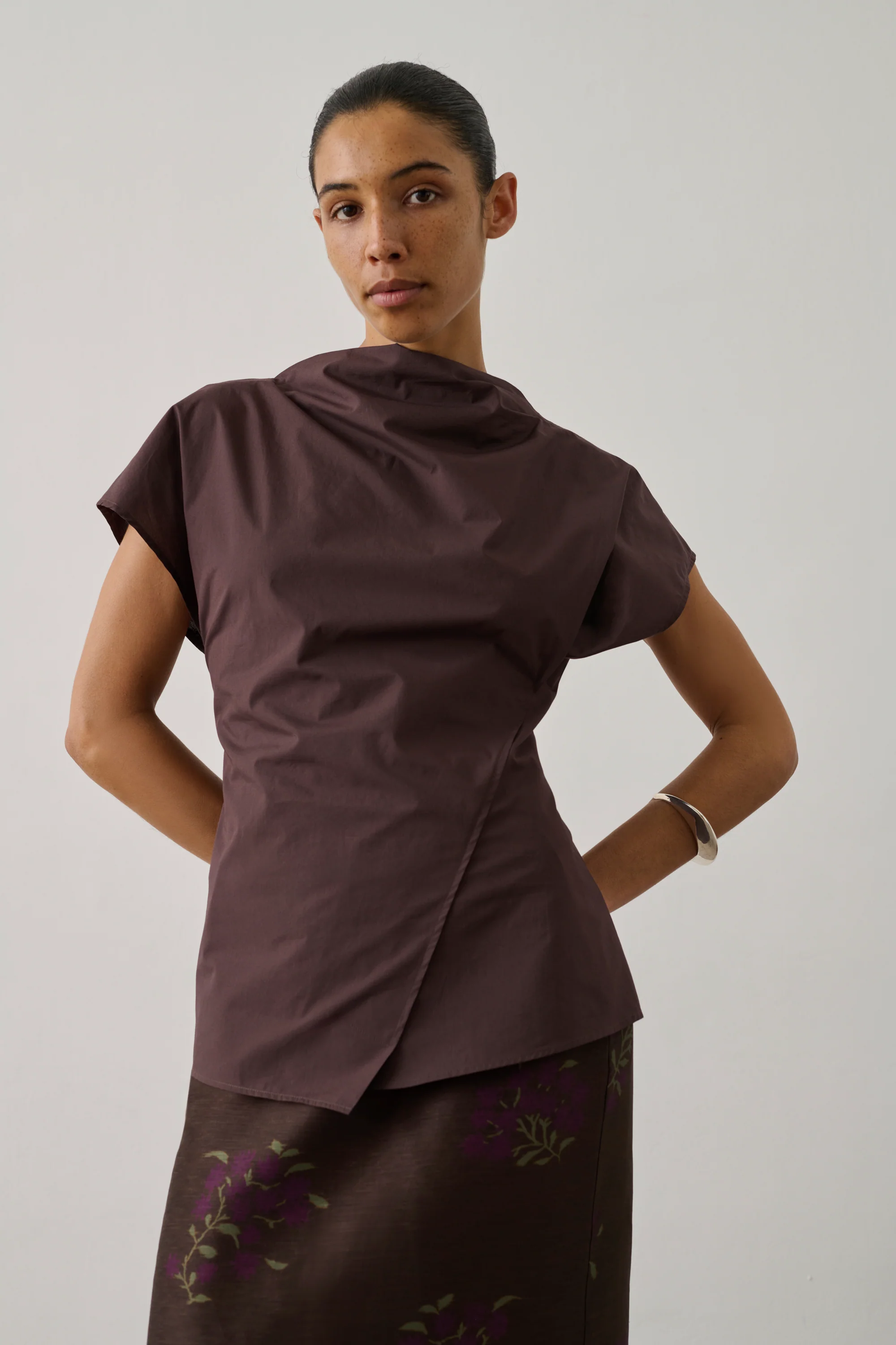 BLOUSE FEDORA PURPLE