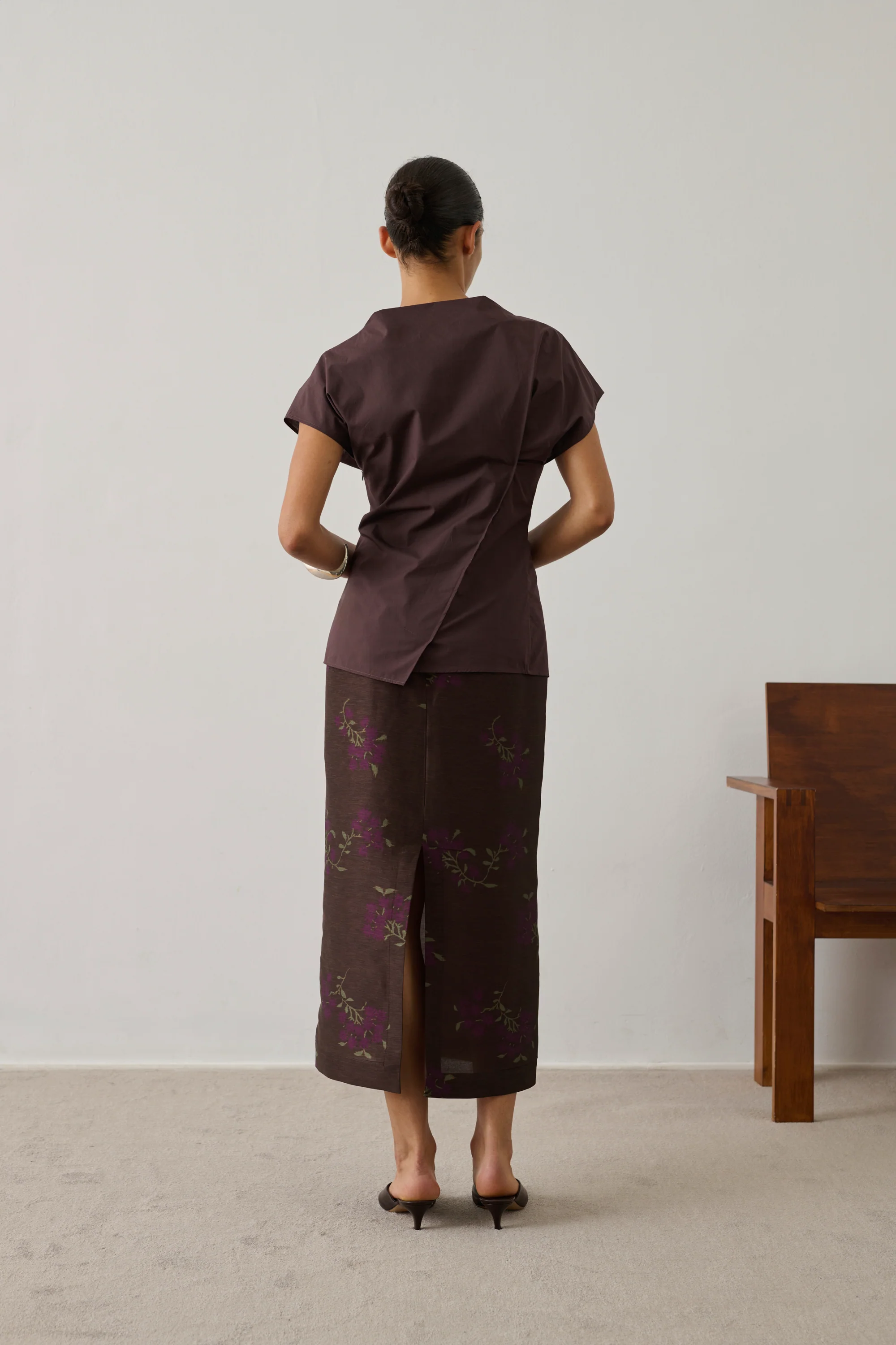 BLOUSE FEDORA PURPLE - Image 4