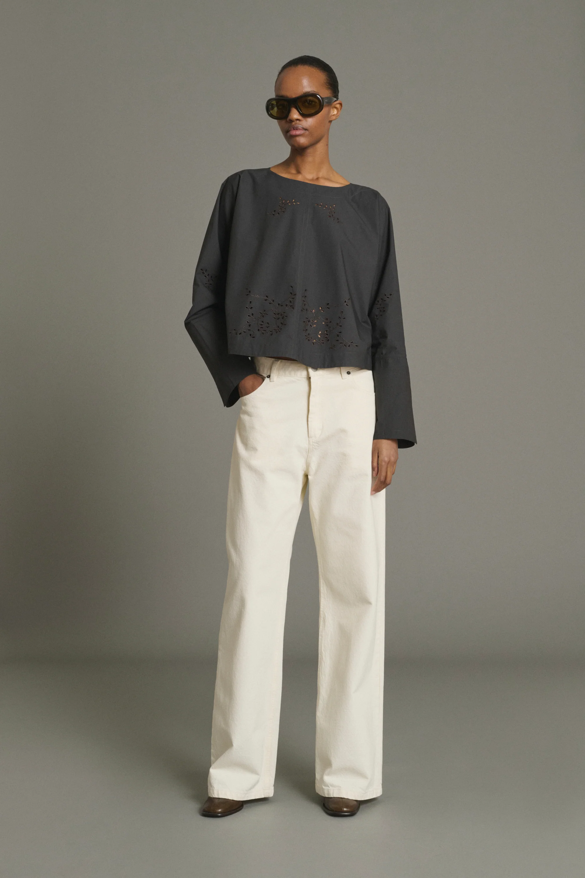 BLOUSE HANSEL GREY