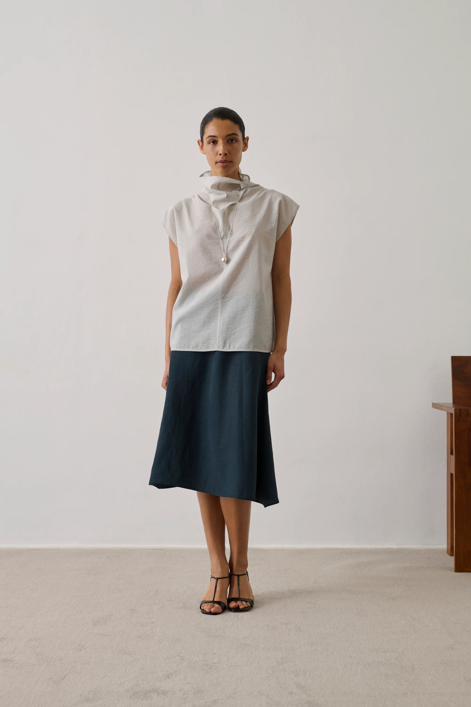 BLOUSE IZUMI GREY