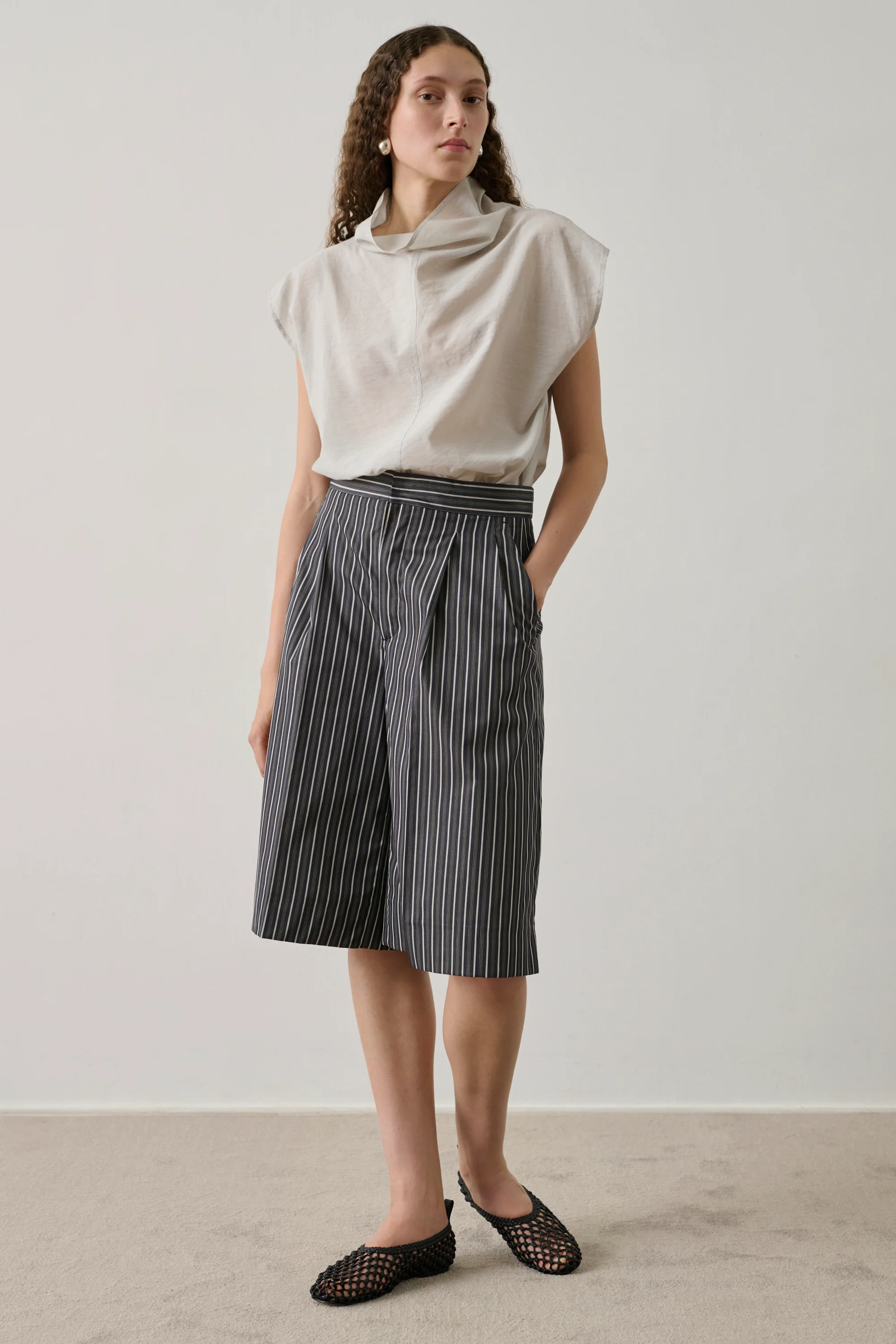 BLOUSE IZUMI GREY - Image 5