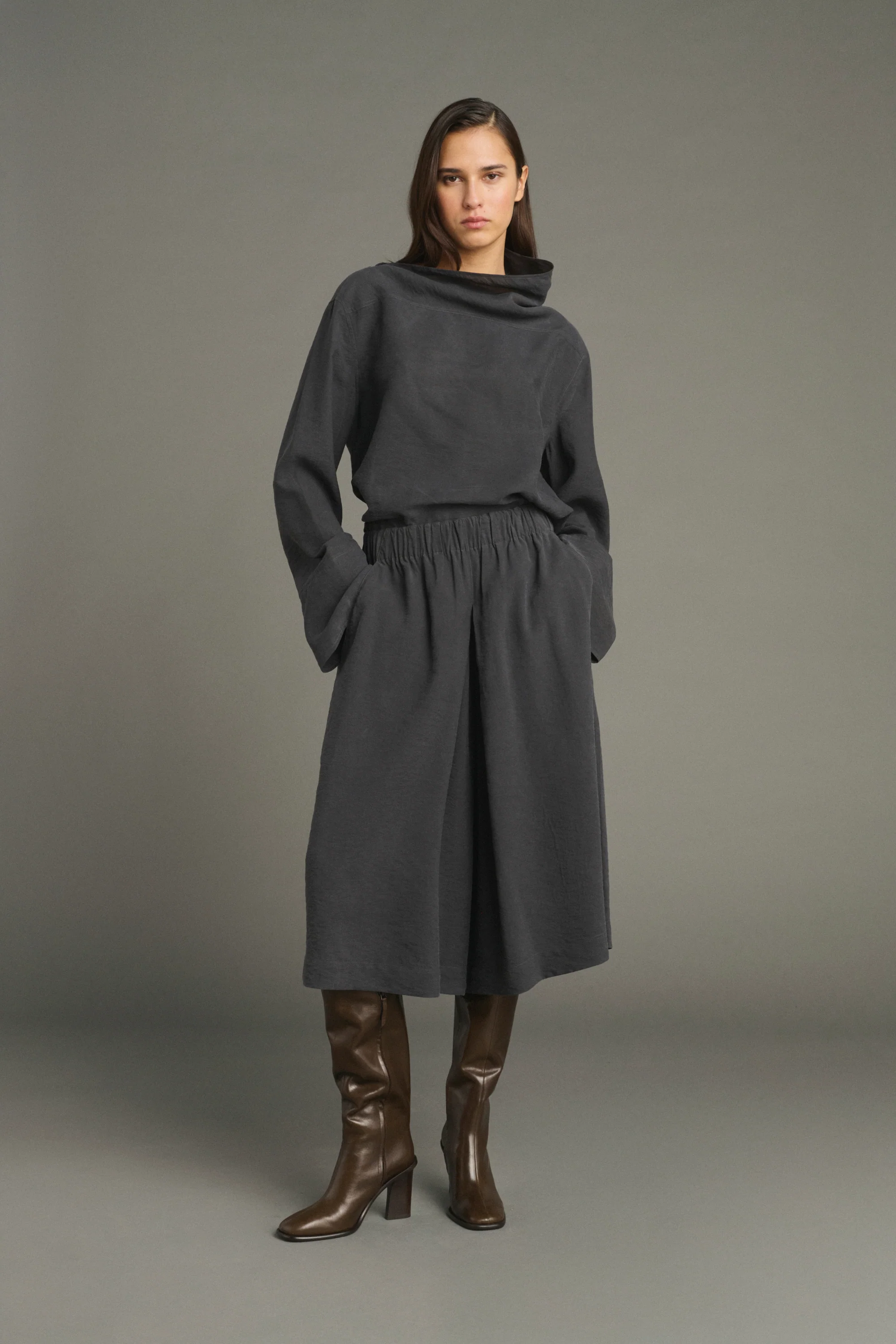 BLOUSE LAILA GREY - Image 3