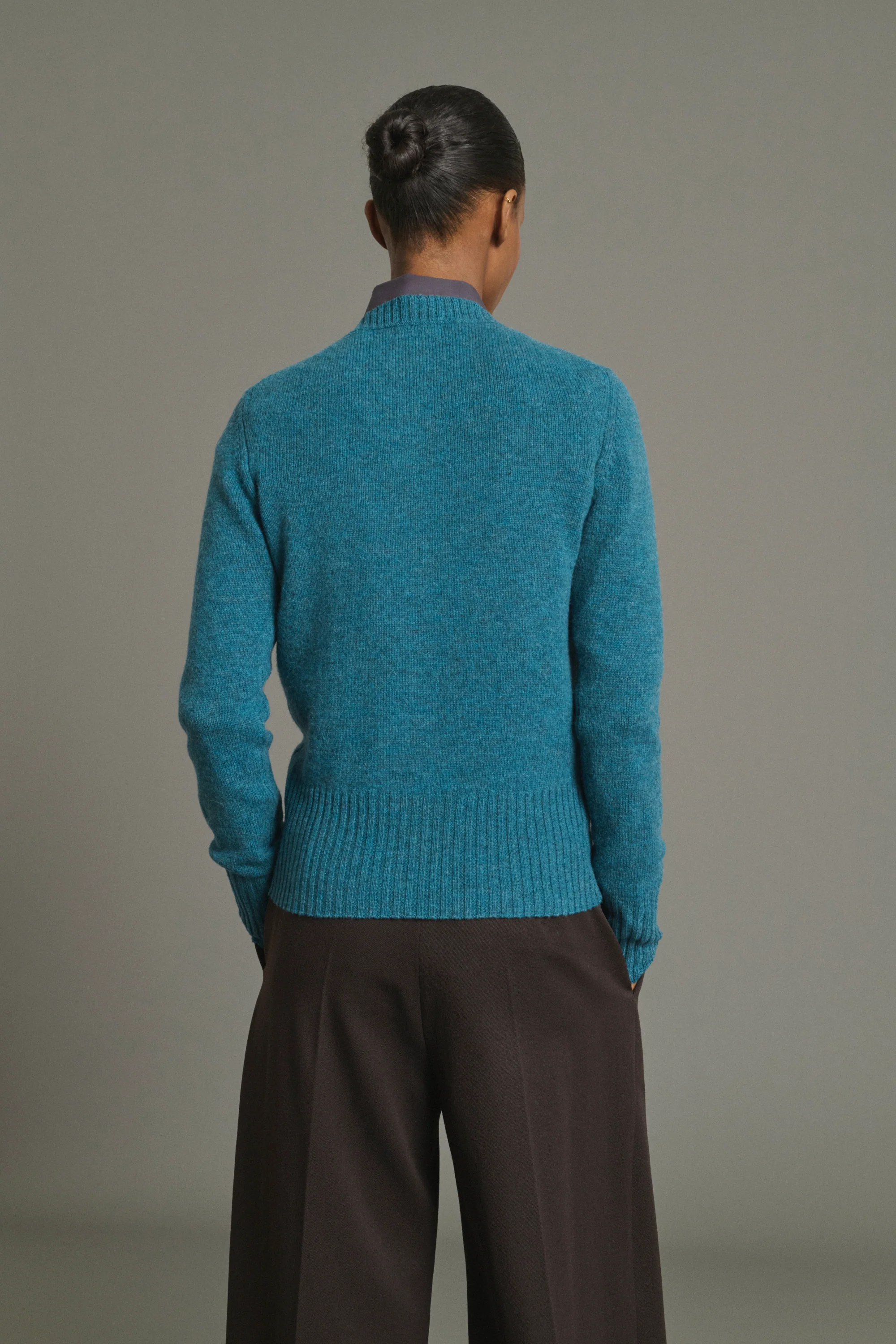 CARDIGAN FUGU BLUE - Image 4