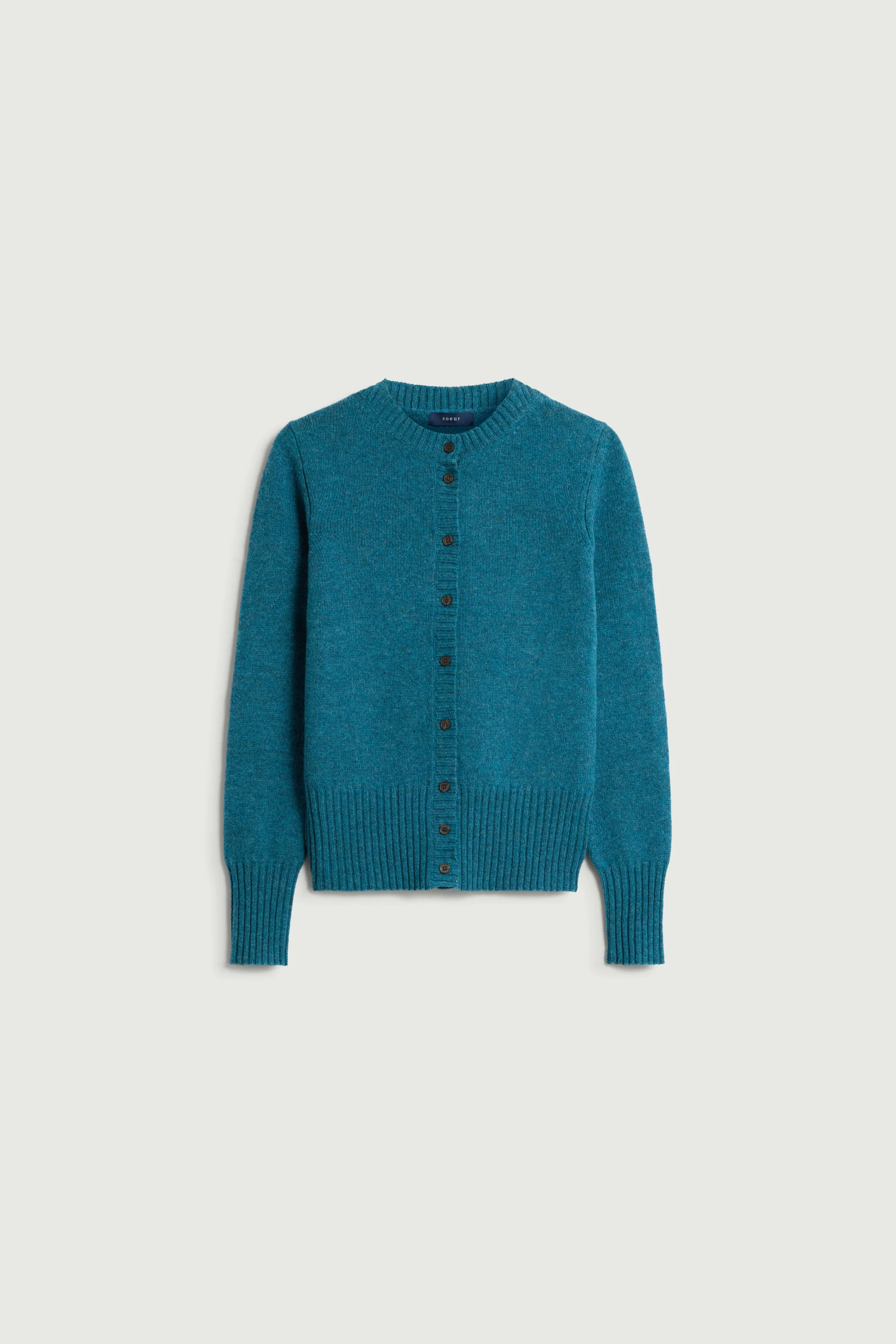 CARDIGAN FUGU BLUE - Image 5