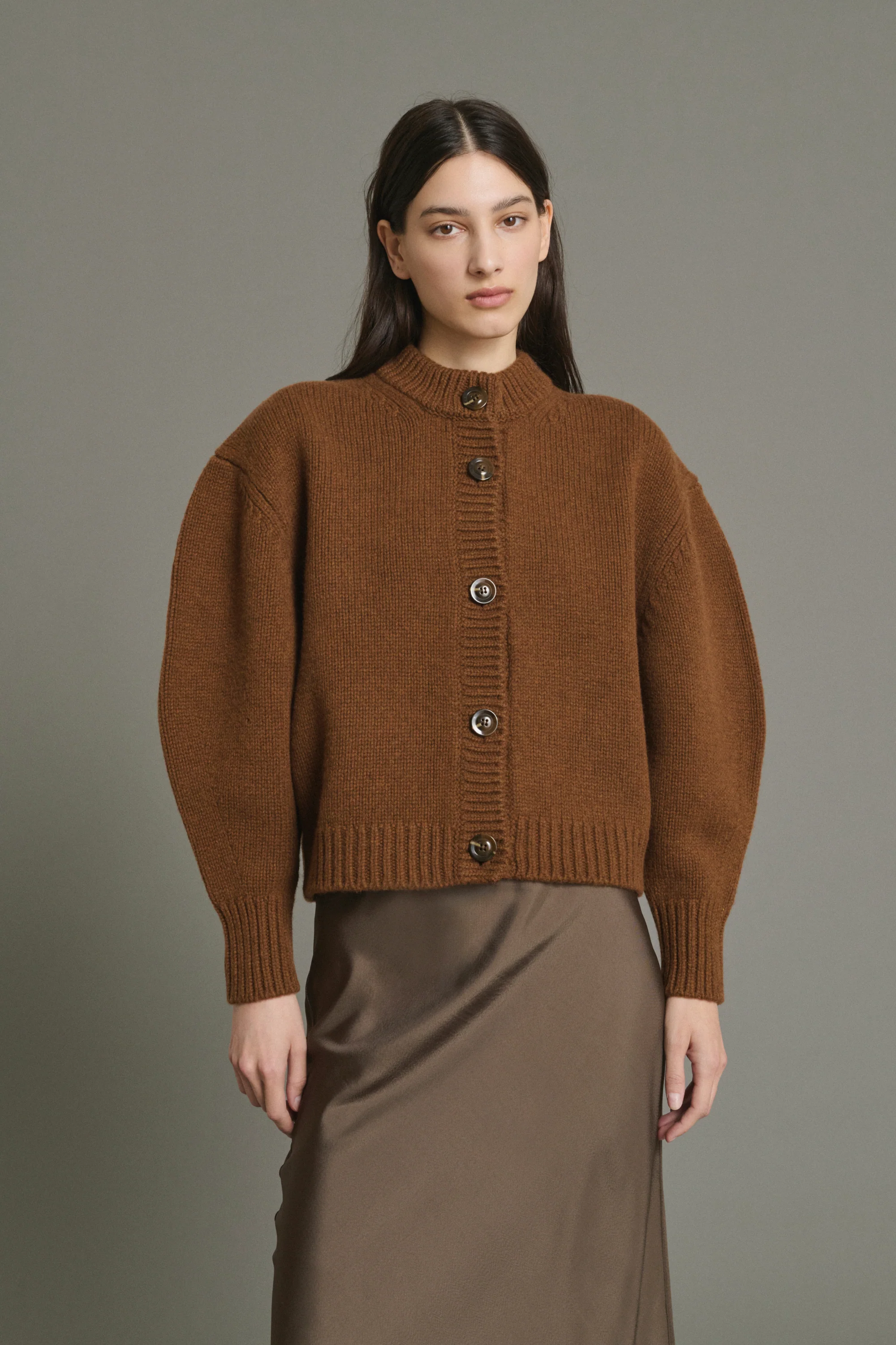 CARDIGAN LEONARD ORANGE