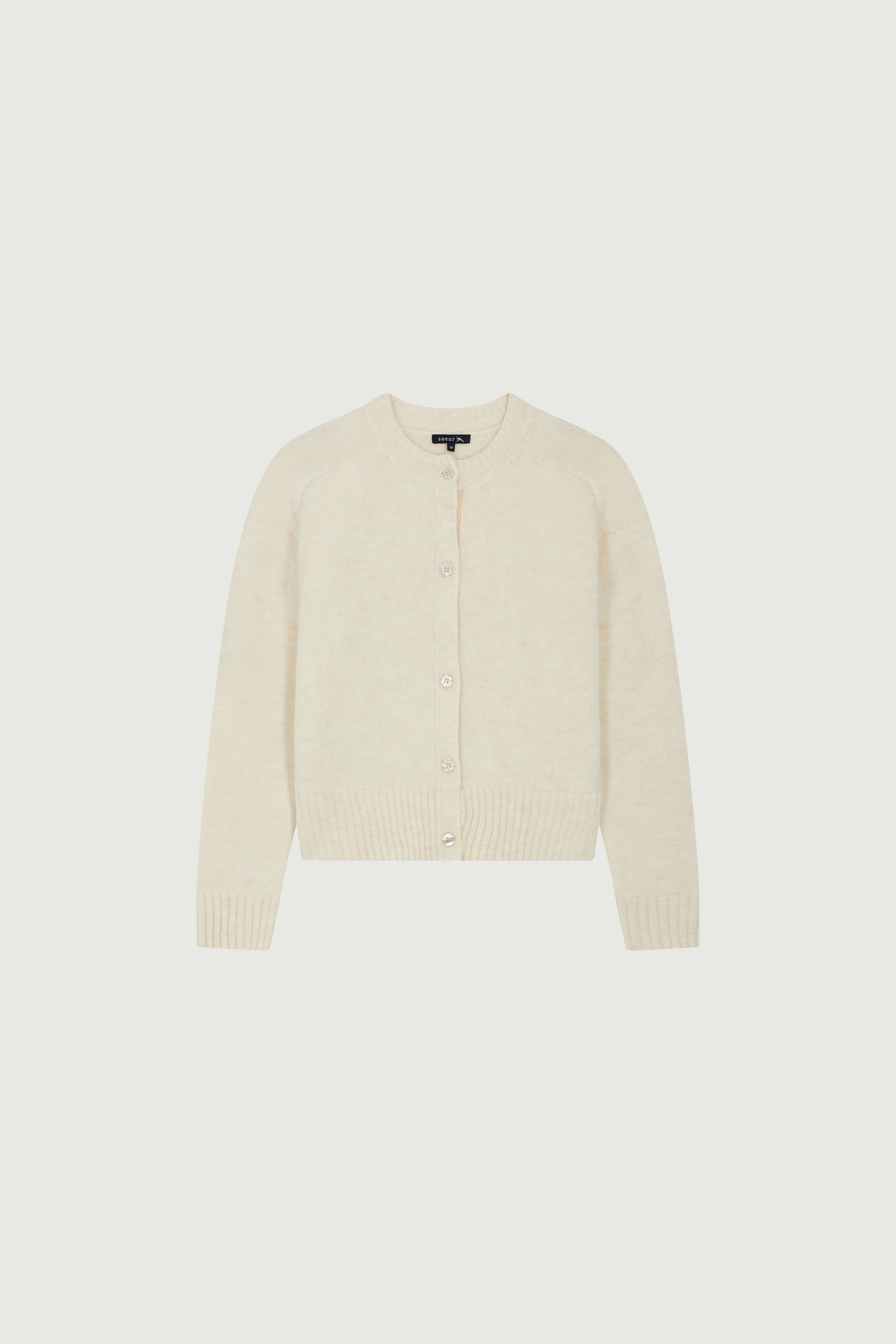 LYNE ECRU CARDIGAN - Image 5