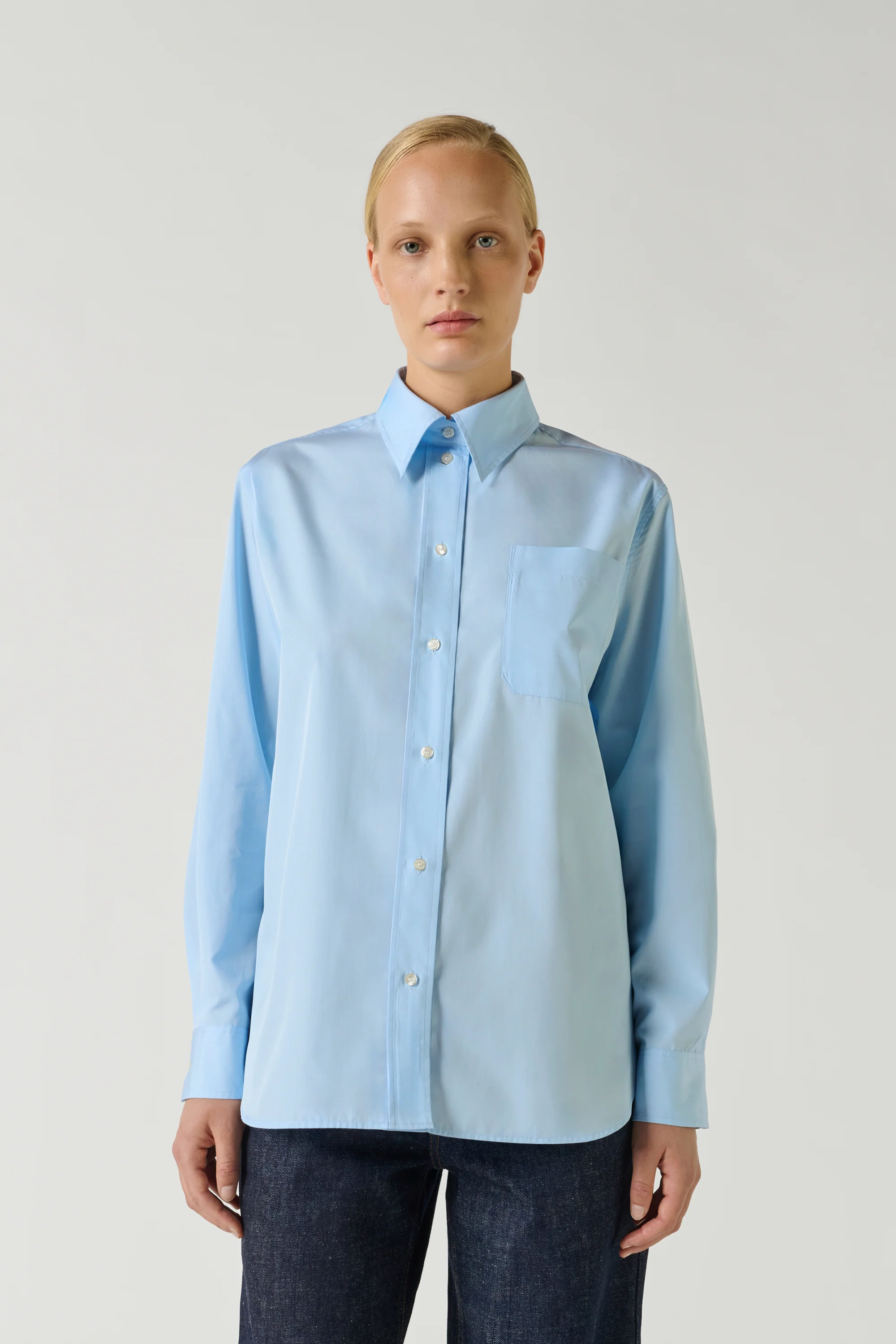 SAPHIR BLUE SHIRT