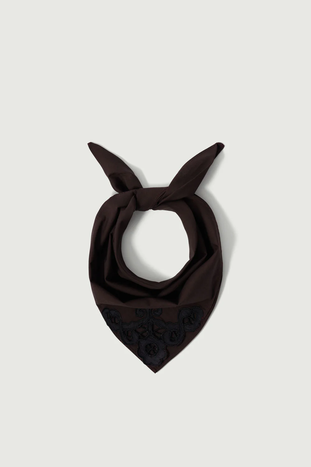 SCARF HINAYA BROWN - Image 2