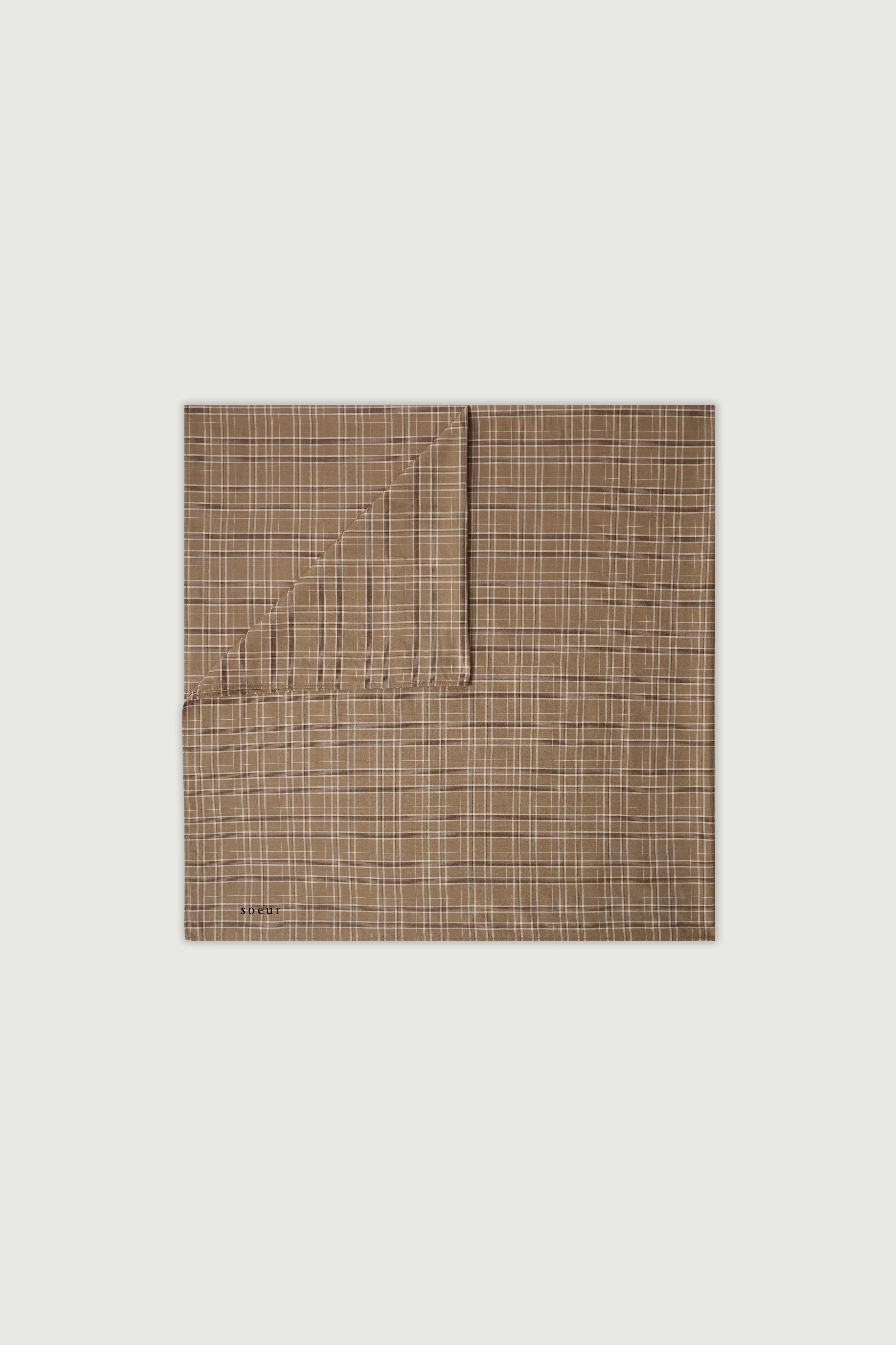 SCARF SKY BROWN