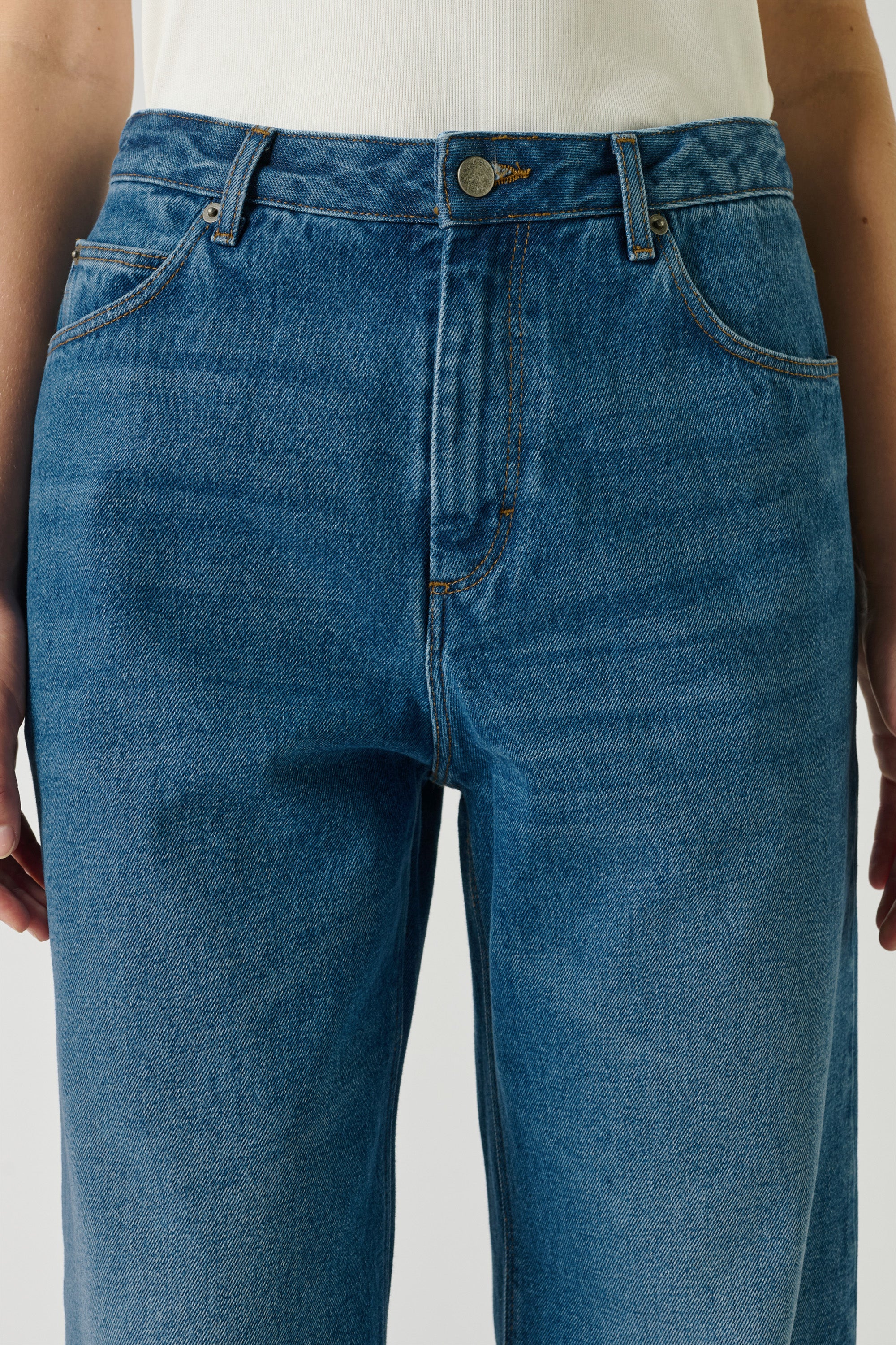 JEANS Calvin BLUE - Image 4