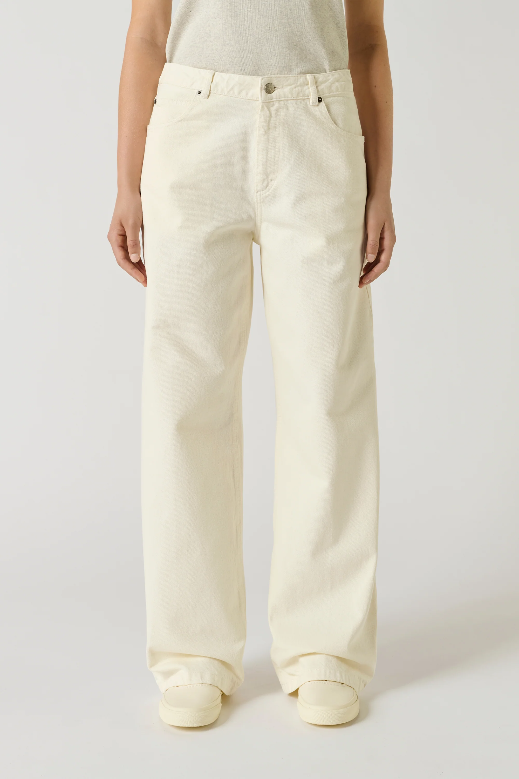 JEANS CALVIN ECRU