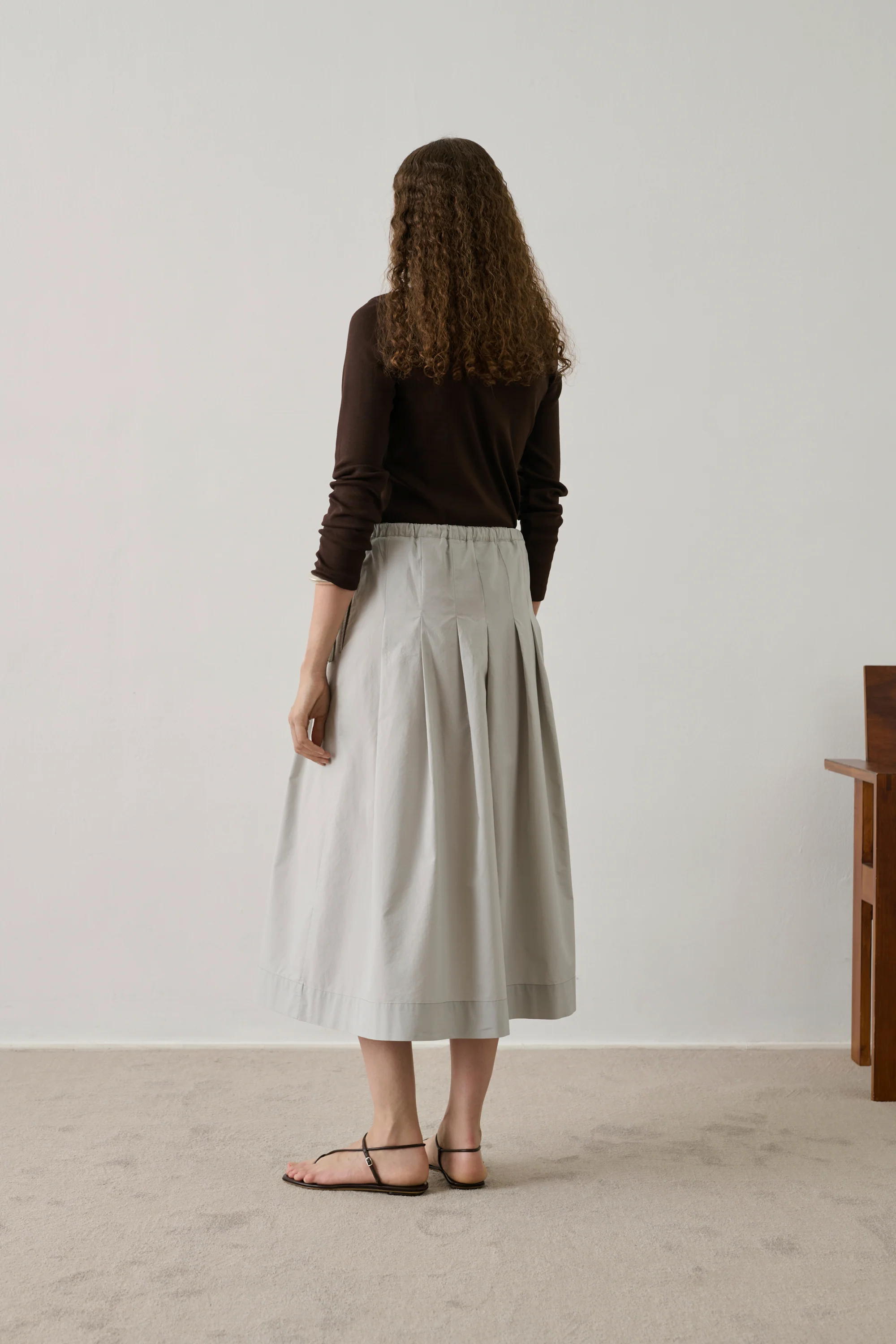 SKIRT AMALIA GREY - Image 2