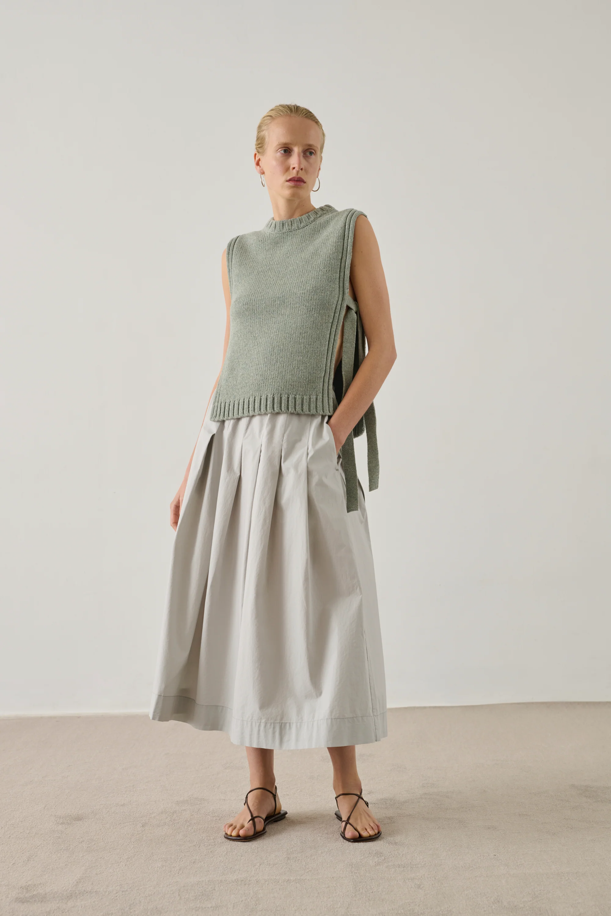 SKIRT AMALIA GREY - Image 4