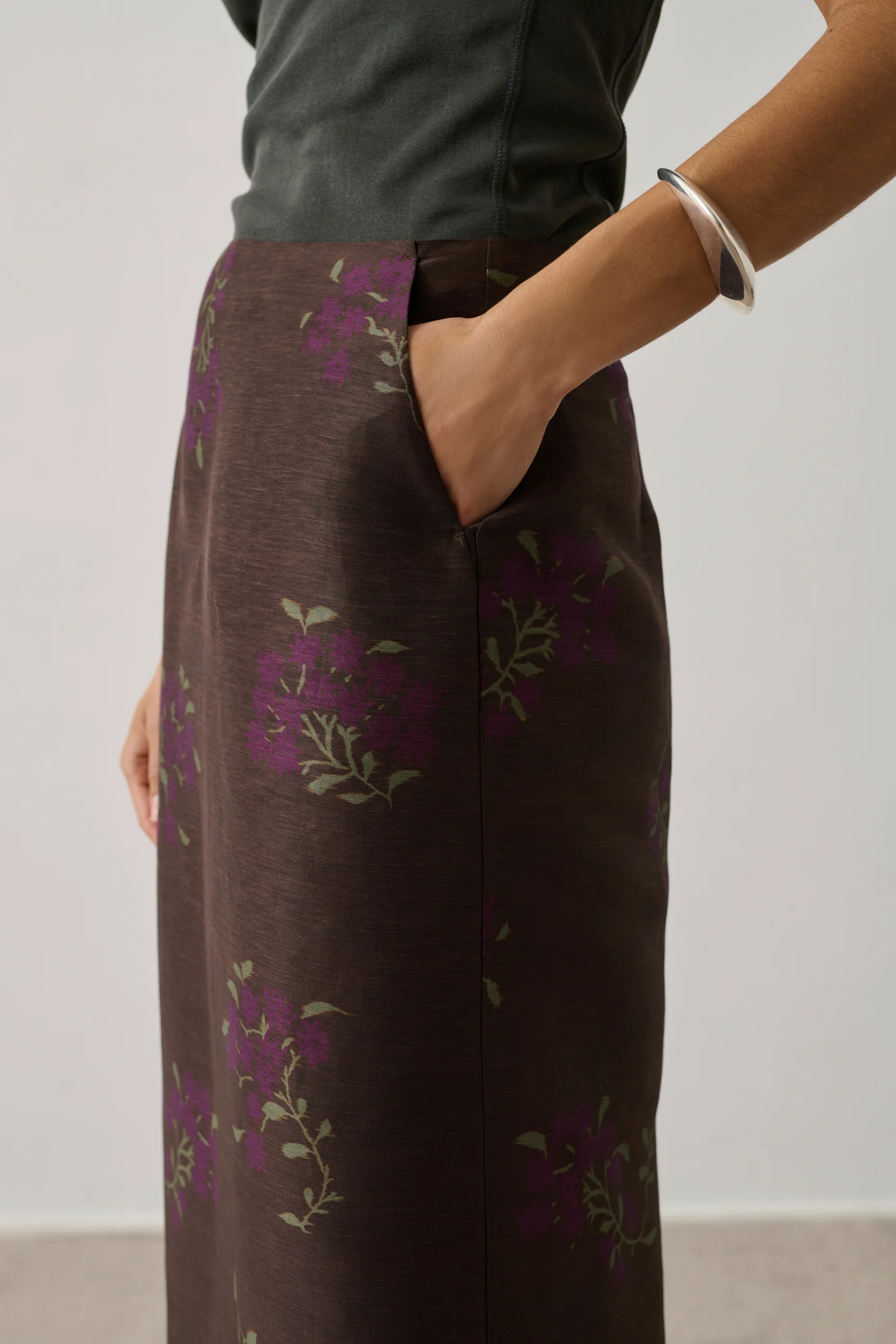 SKIRT HELIA BROWN - Image 4
