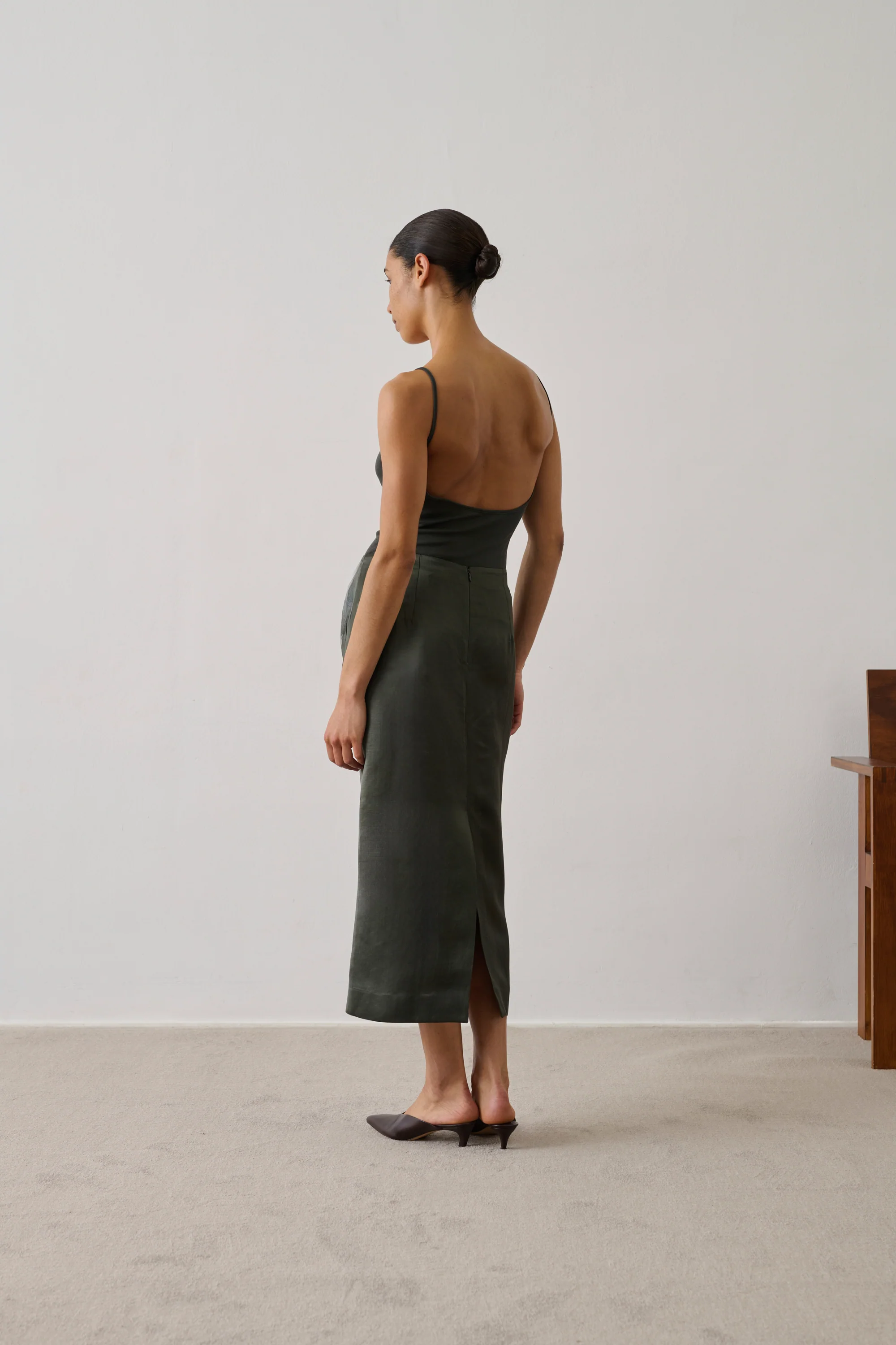 SKIRT HELIA GREEN - Image 2