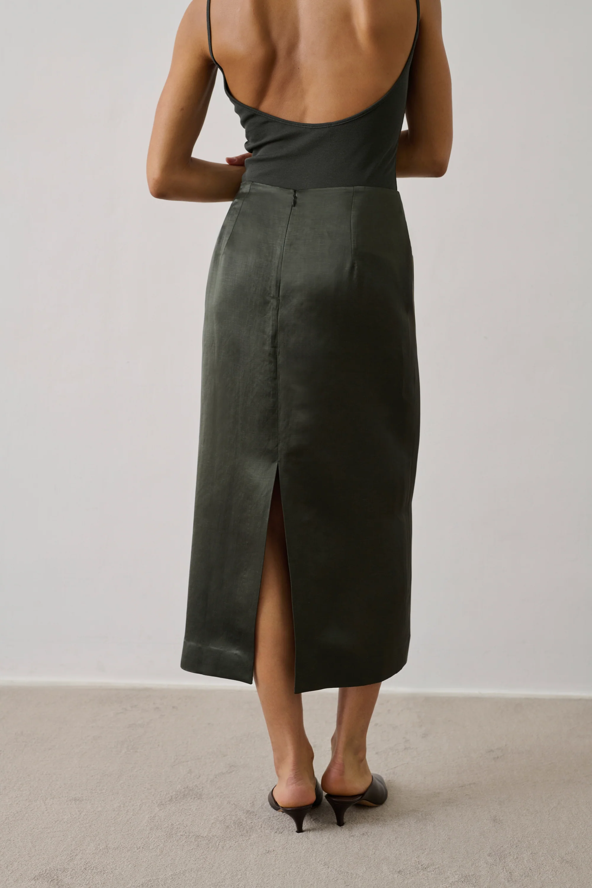SKIRT HELIA GREEN - Image 4