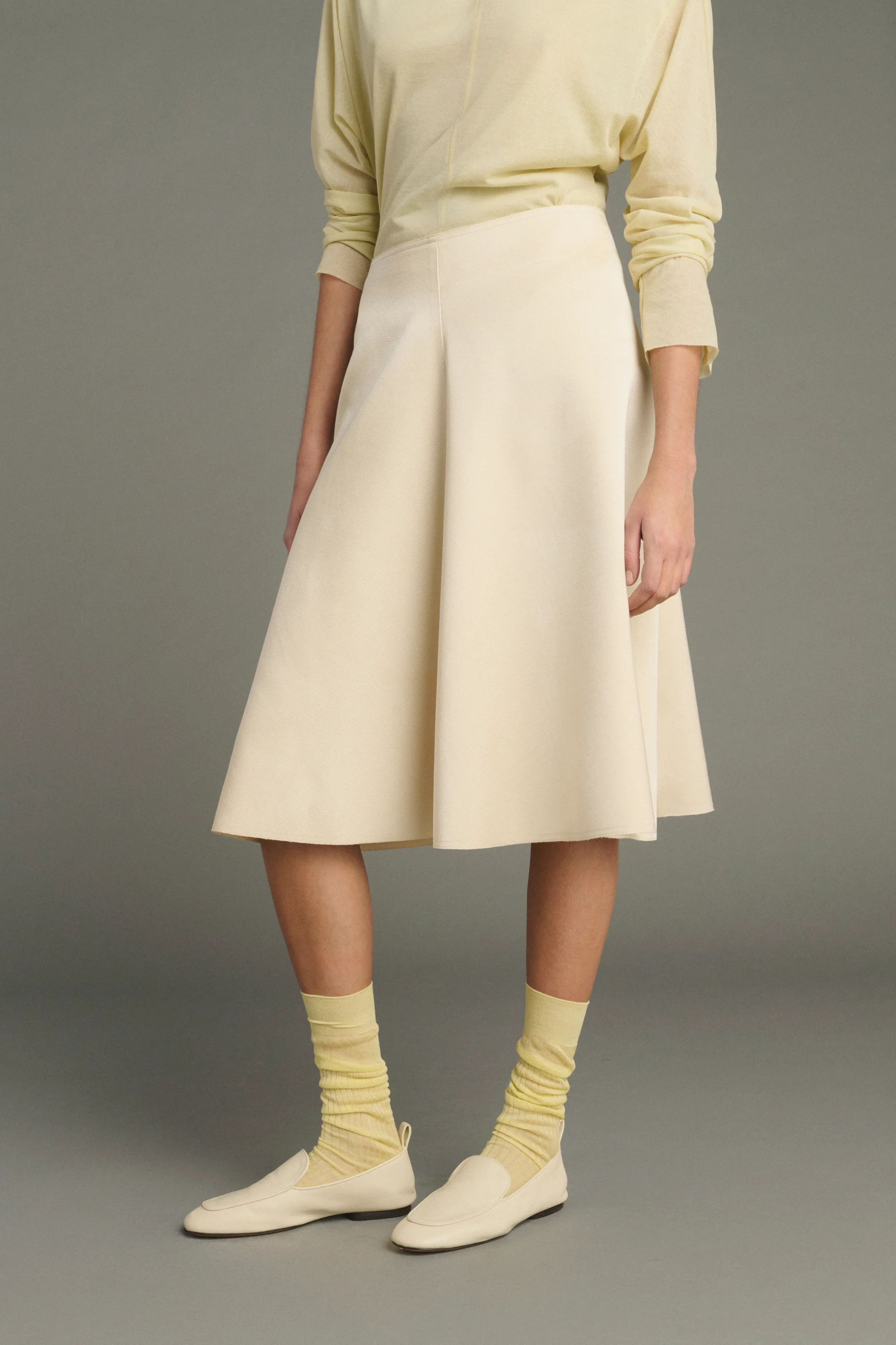 SKIRT KELYA BEIGE - Image 4