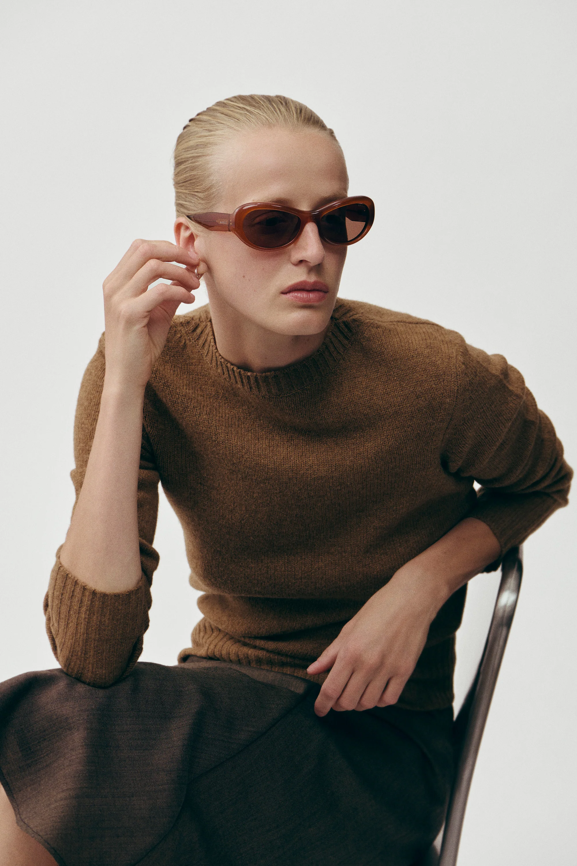 SUNGLASSES JEANS ORANGE - Image 3