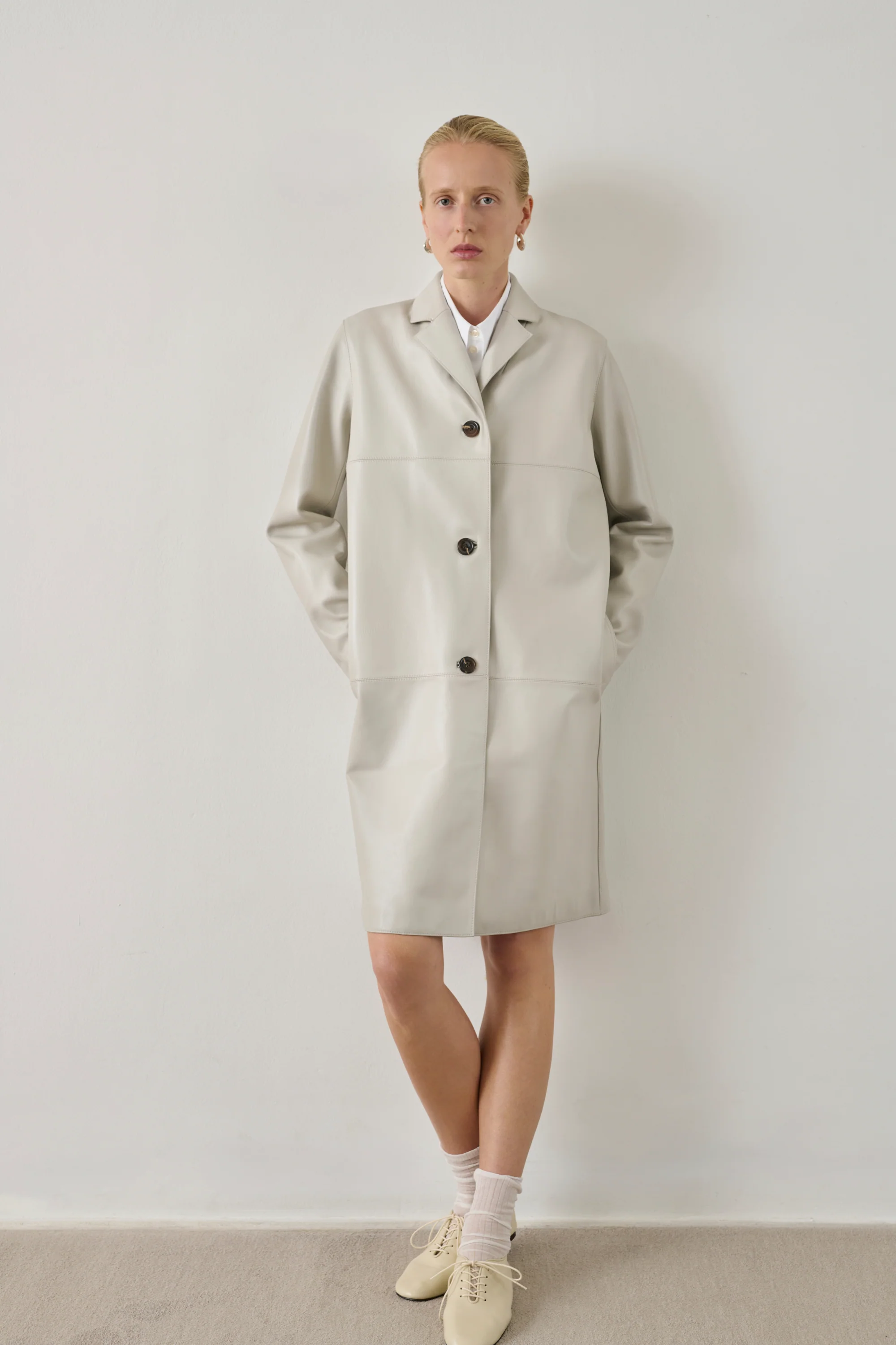 COAT HARDEN GREY