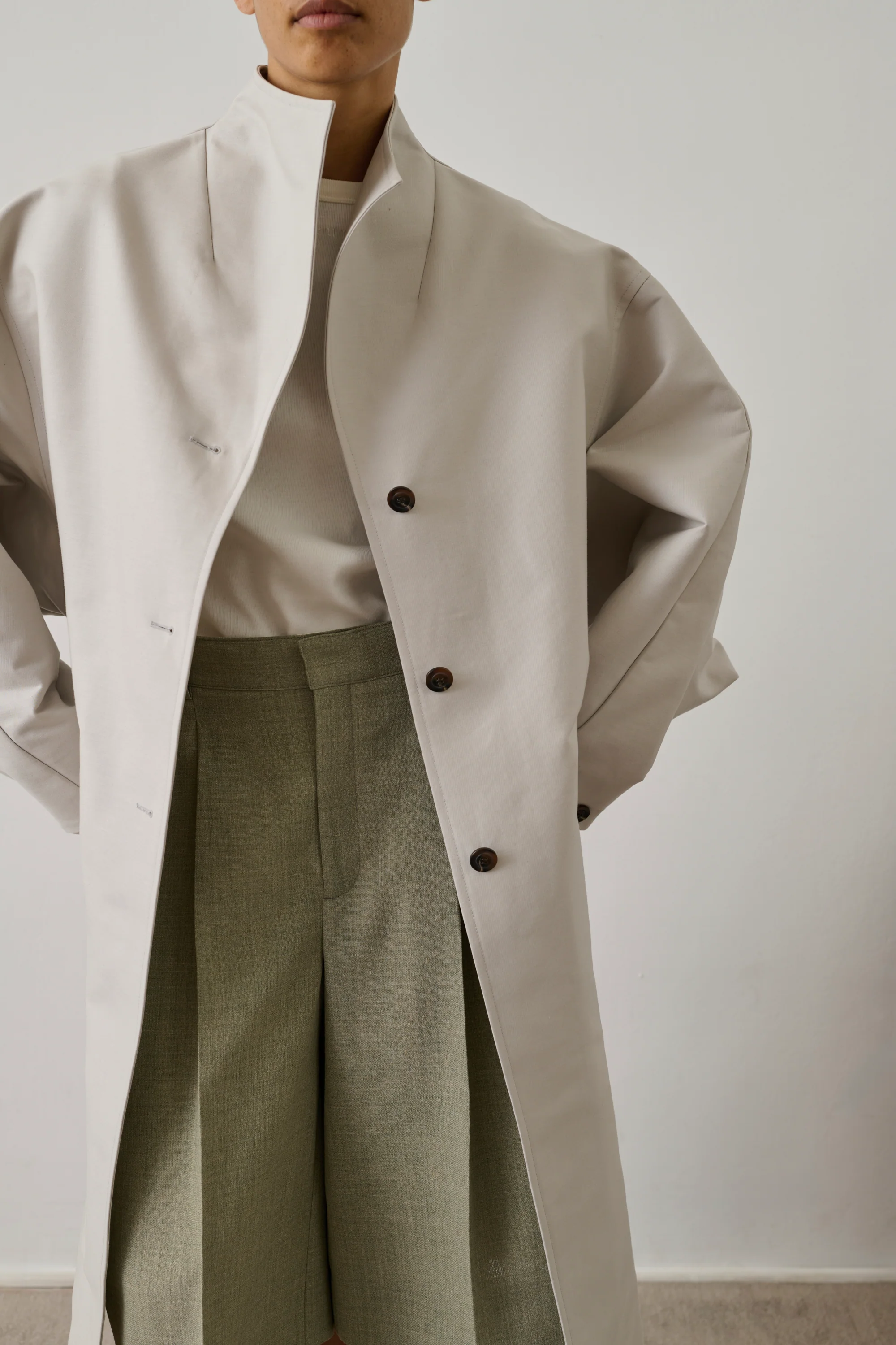 COAT HYACINTHE GREY - Image 3