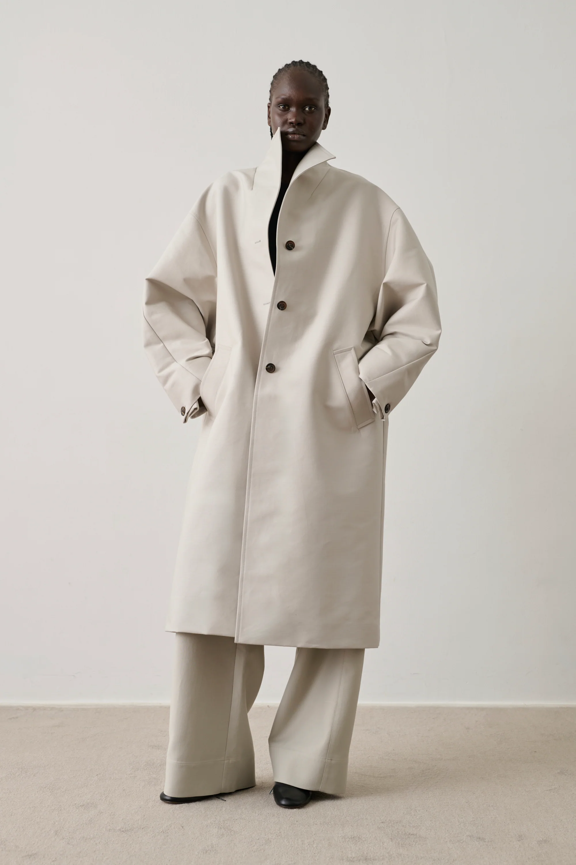 COAT HYACINTHE GREY - Image 4