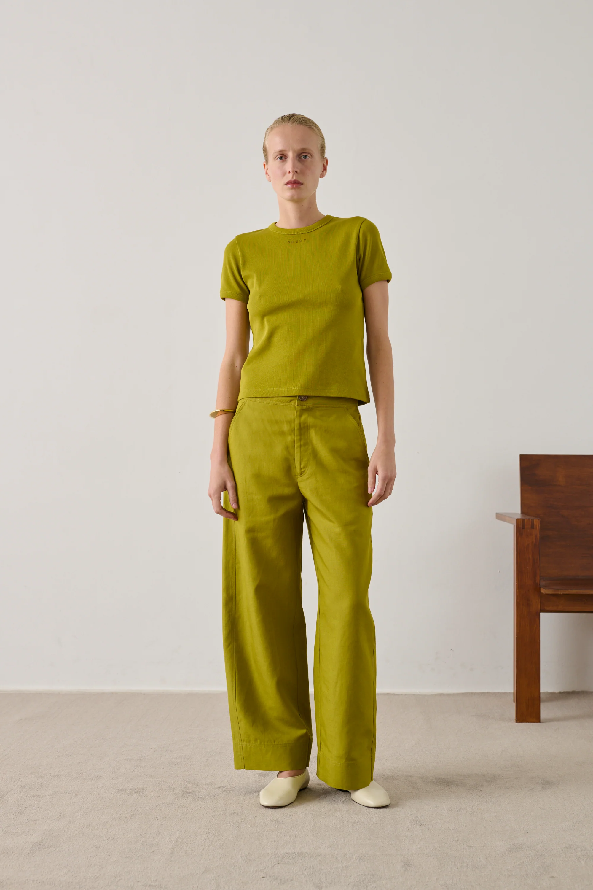 TROUSERS DARIO BRONZE