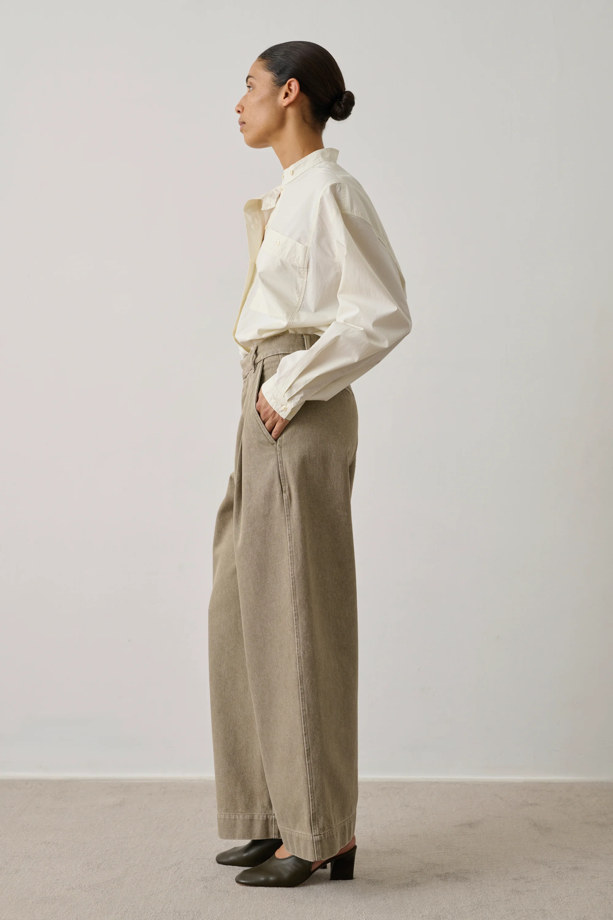 TROUSERS DEVY BEIGE - Image 3
