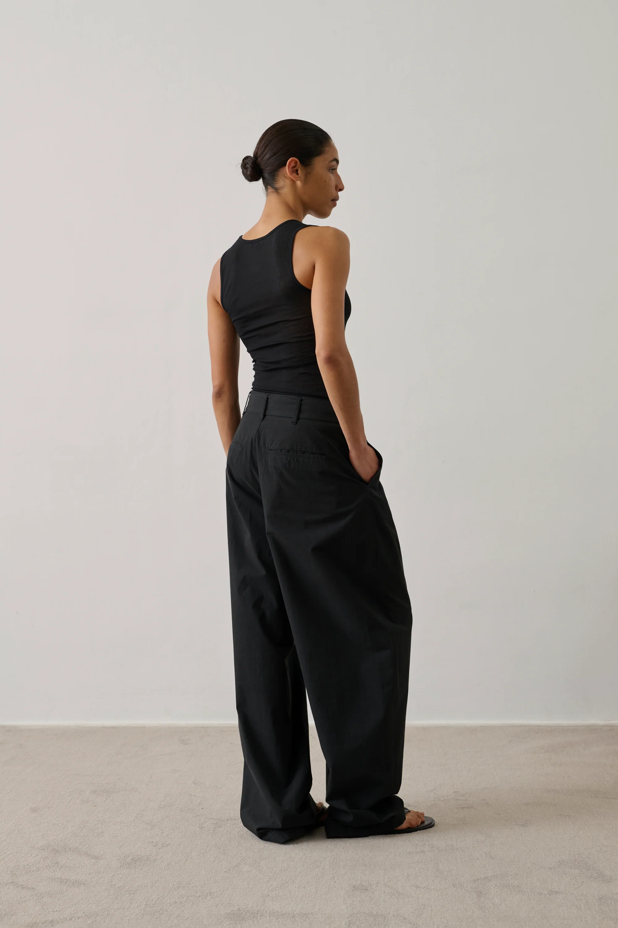 TROUSERS GABY BLACK - Image 2
