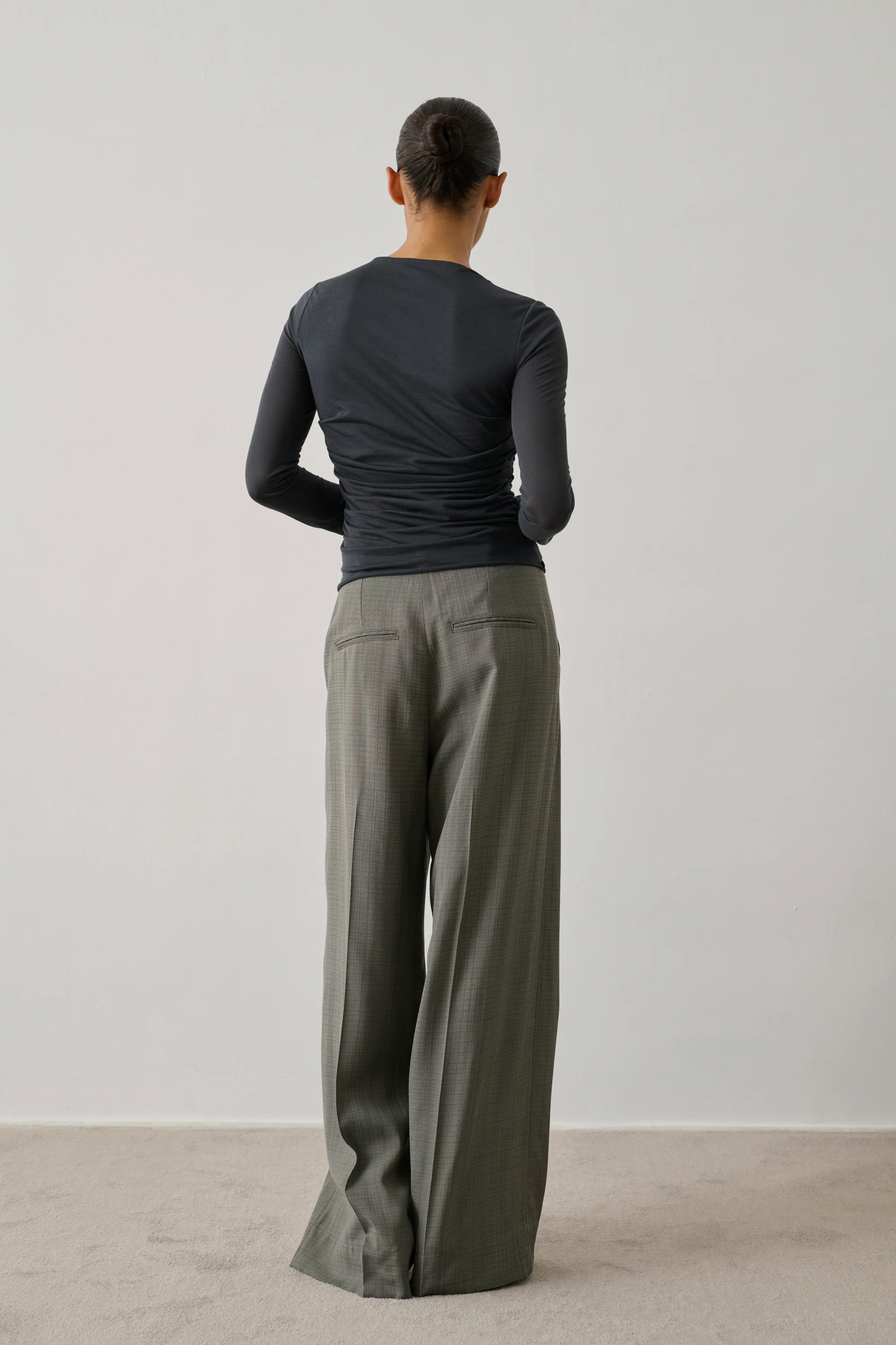 TROUSERS HIPPOLYTE GREY - Image 4