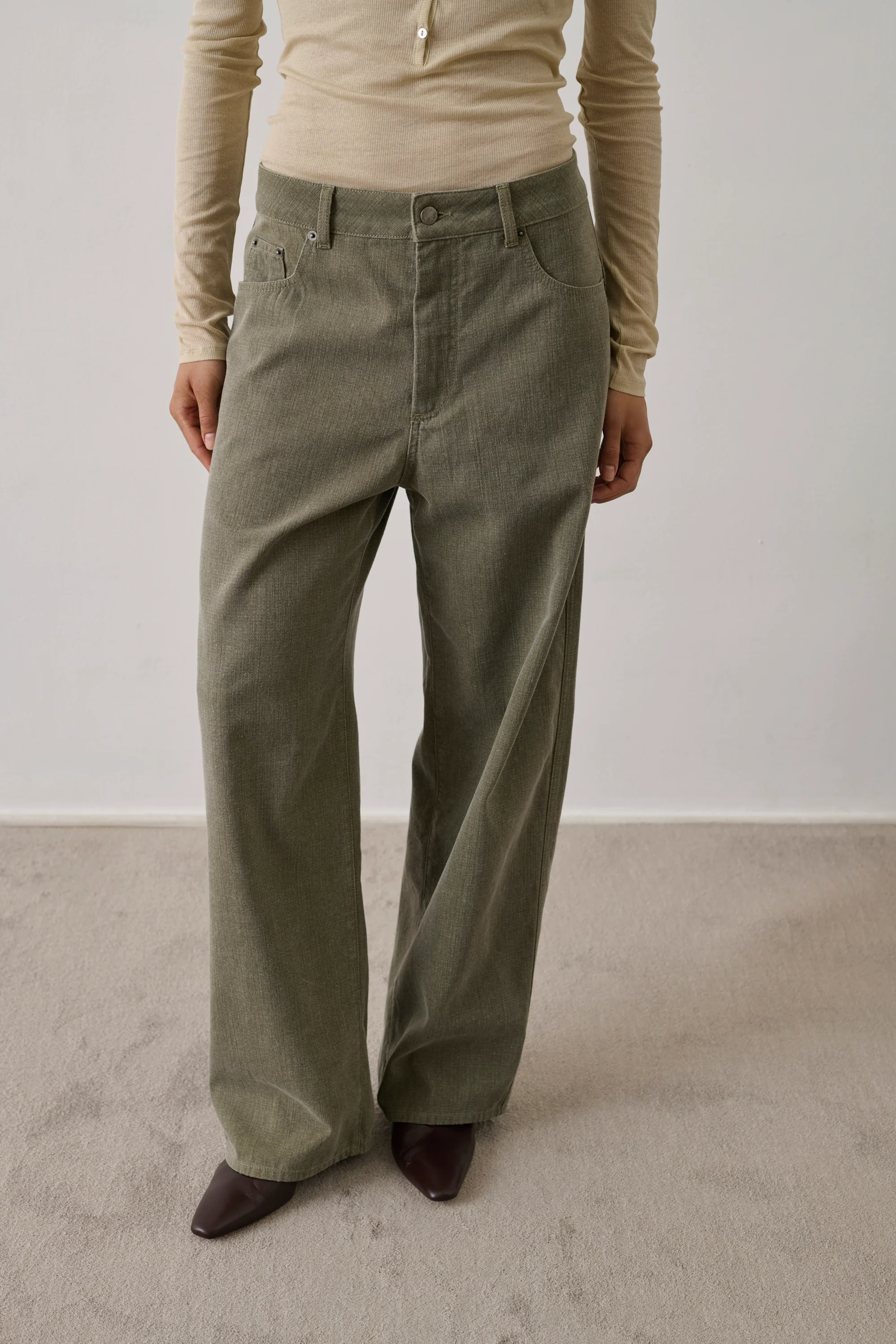TROUSERS HUNTER KHAKI - Image 3