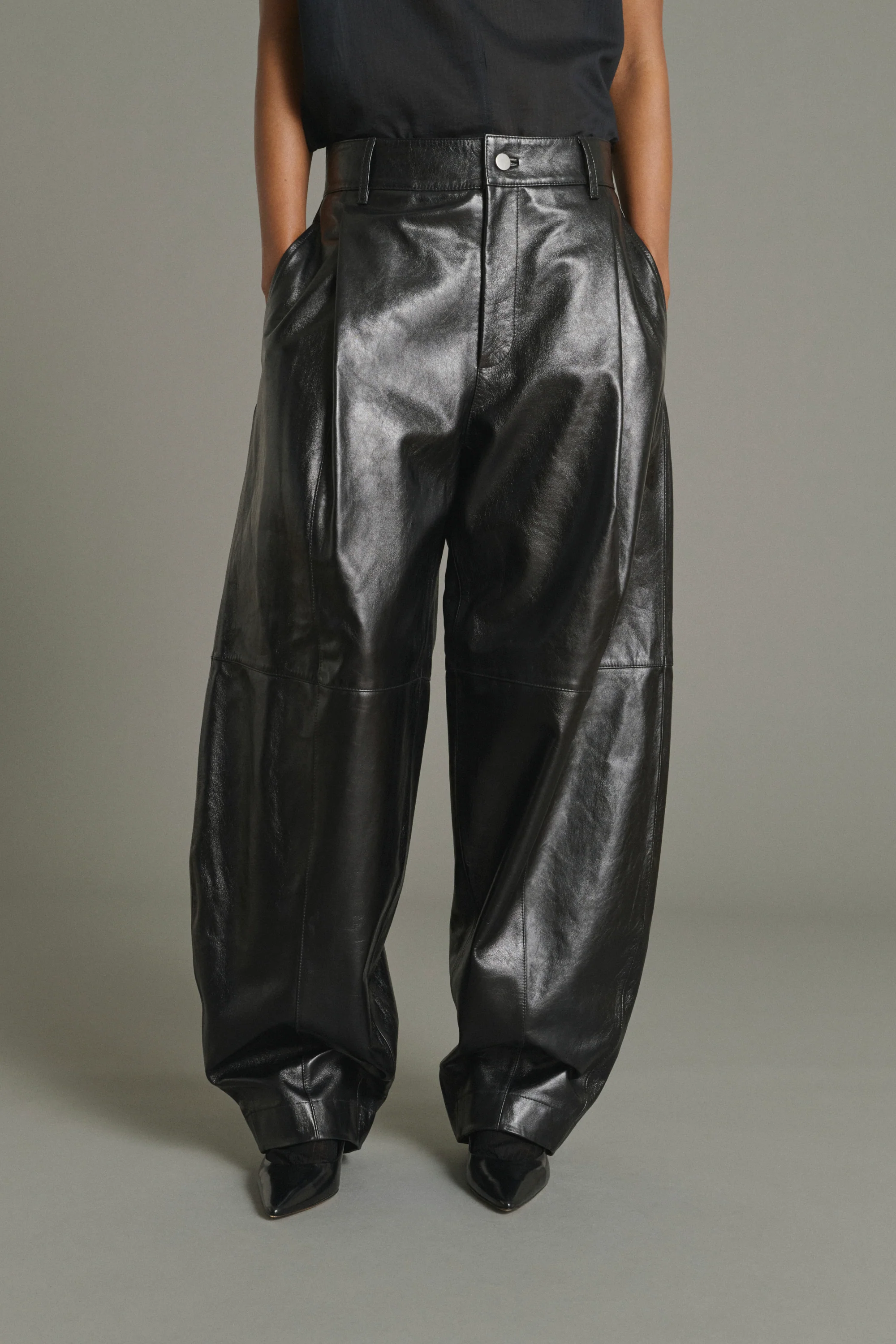 TROUSERS JULIEN BLACK - Image 3