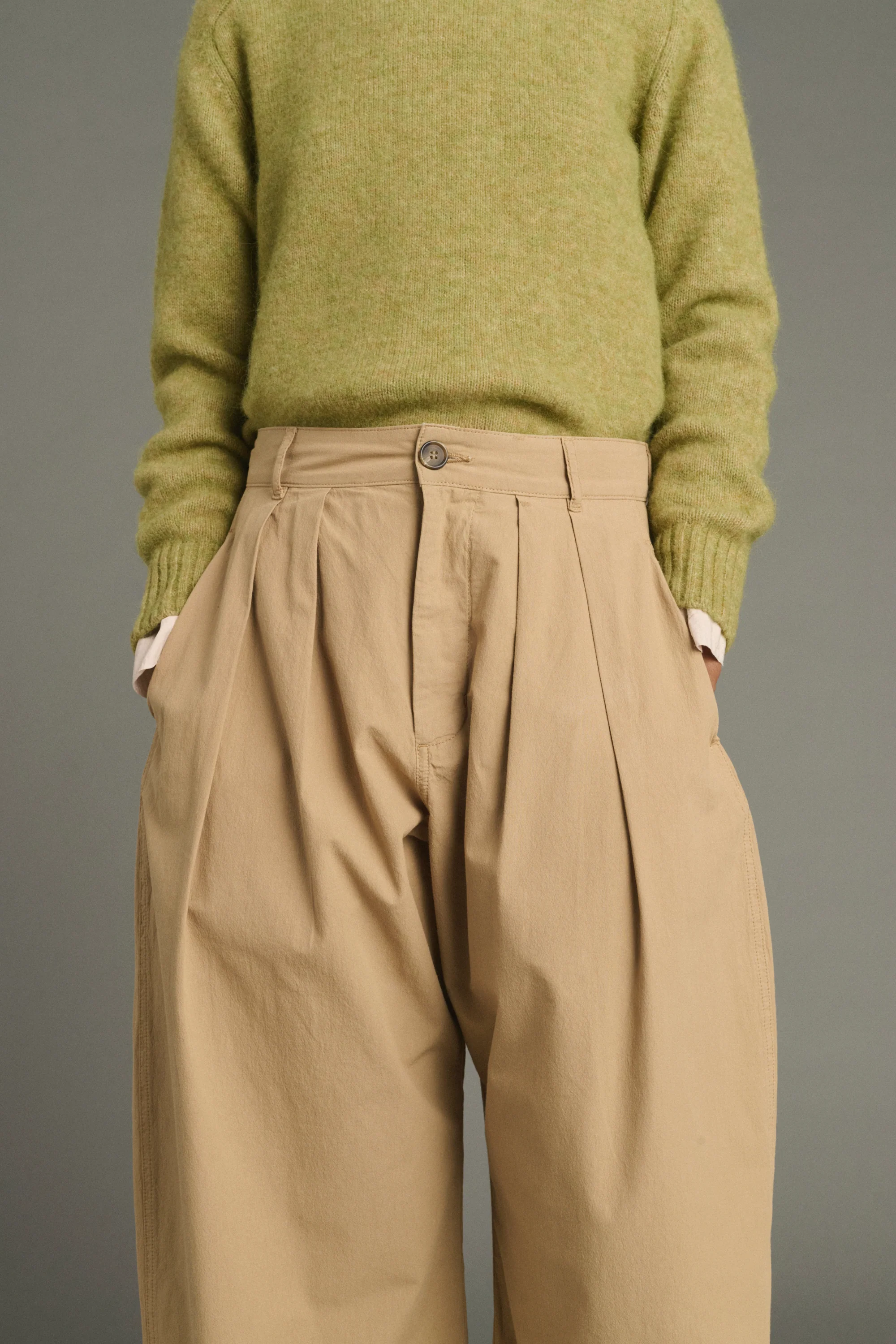 TROUSERS LAMBERT BEIGE - Image 4
