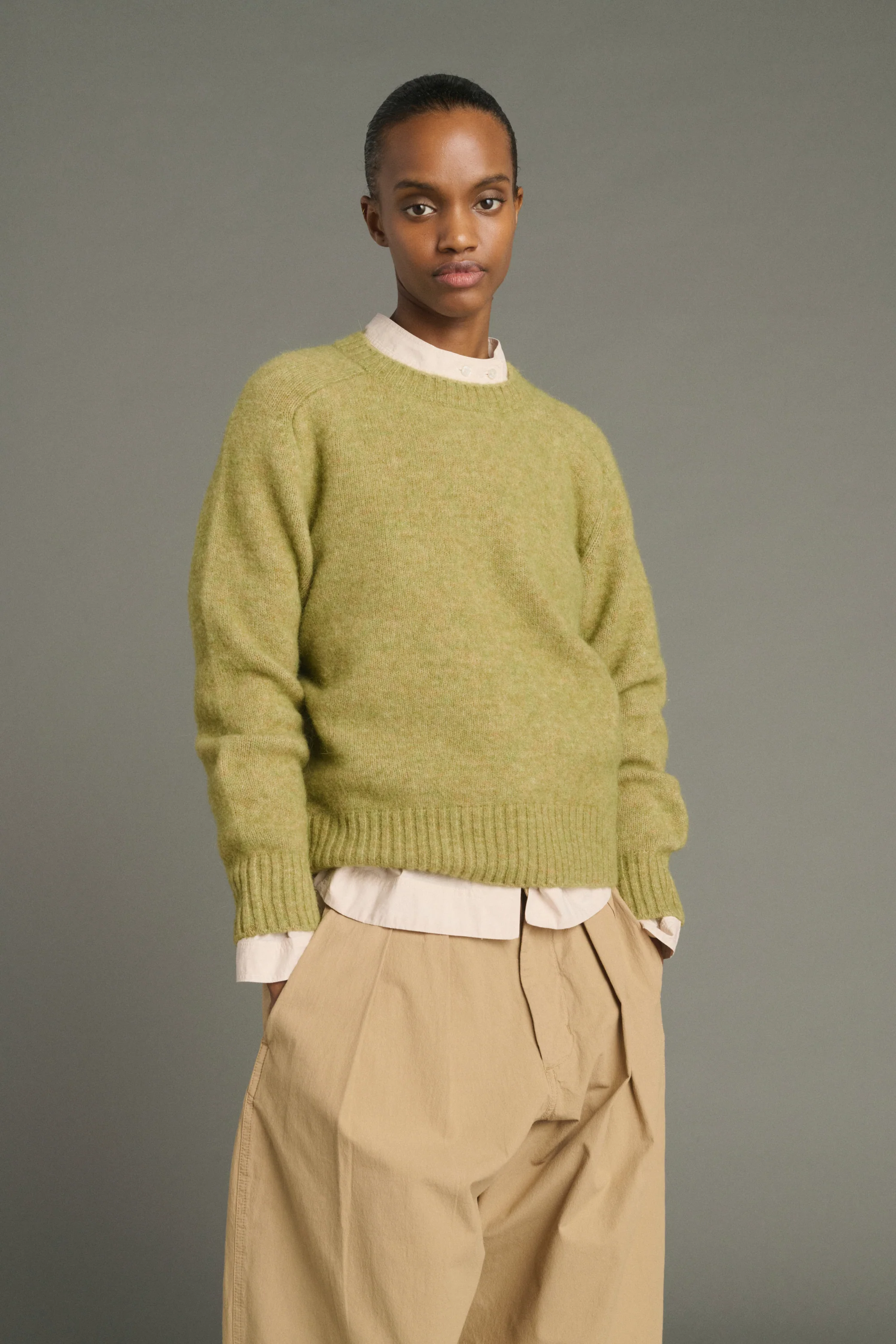 ENVIE PULLOVER GREEN