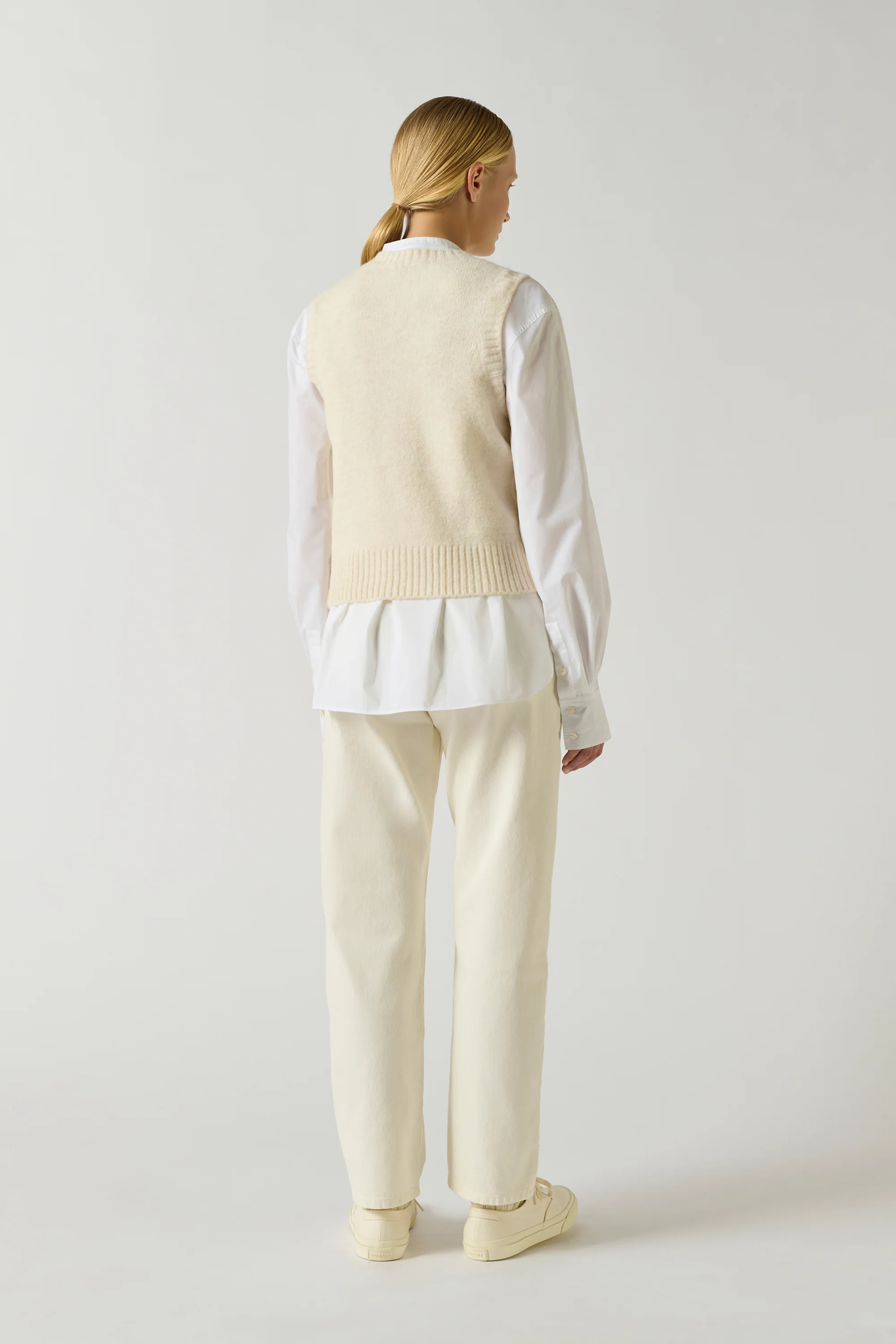 NAMASTE ECRU PULLOVER - Image 3