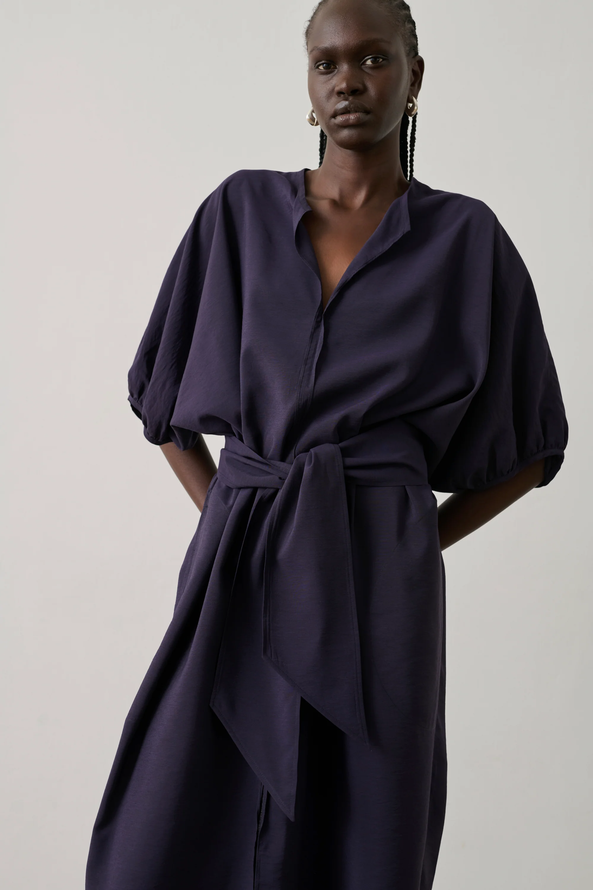 DRESS ALGER PURPLE - Image 2