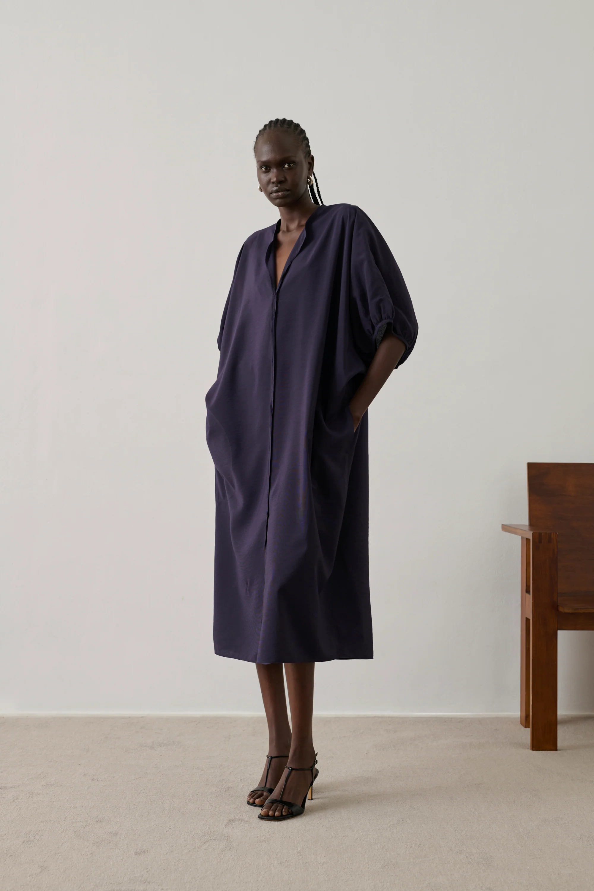 DRESS ALGER PURPLE - Image 3