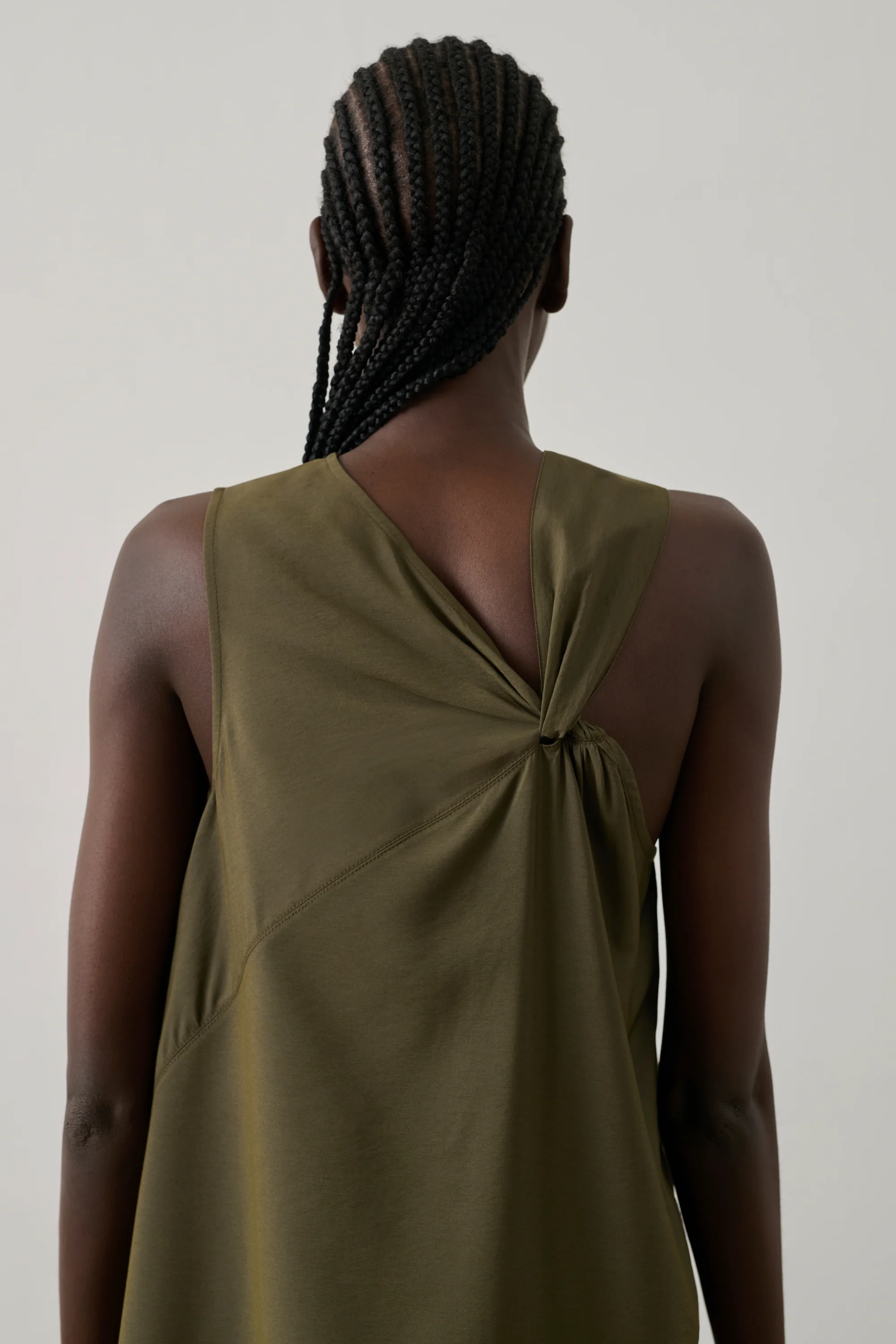 DRESS EMNA KHAKI - Image 3