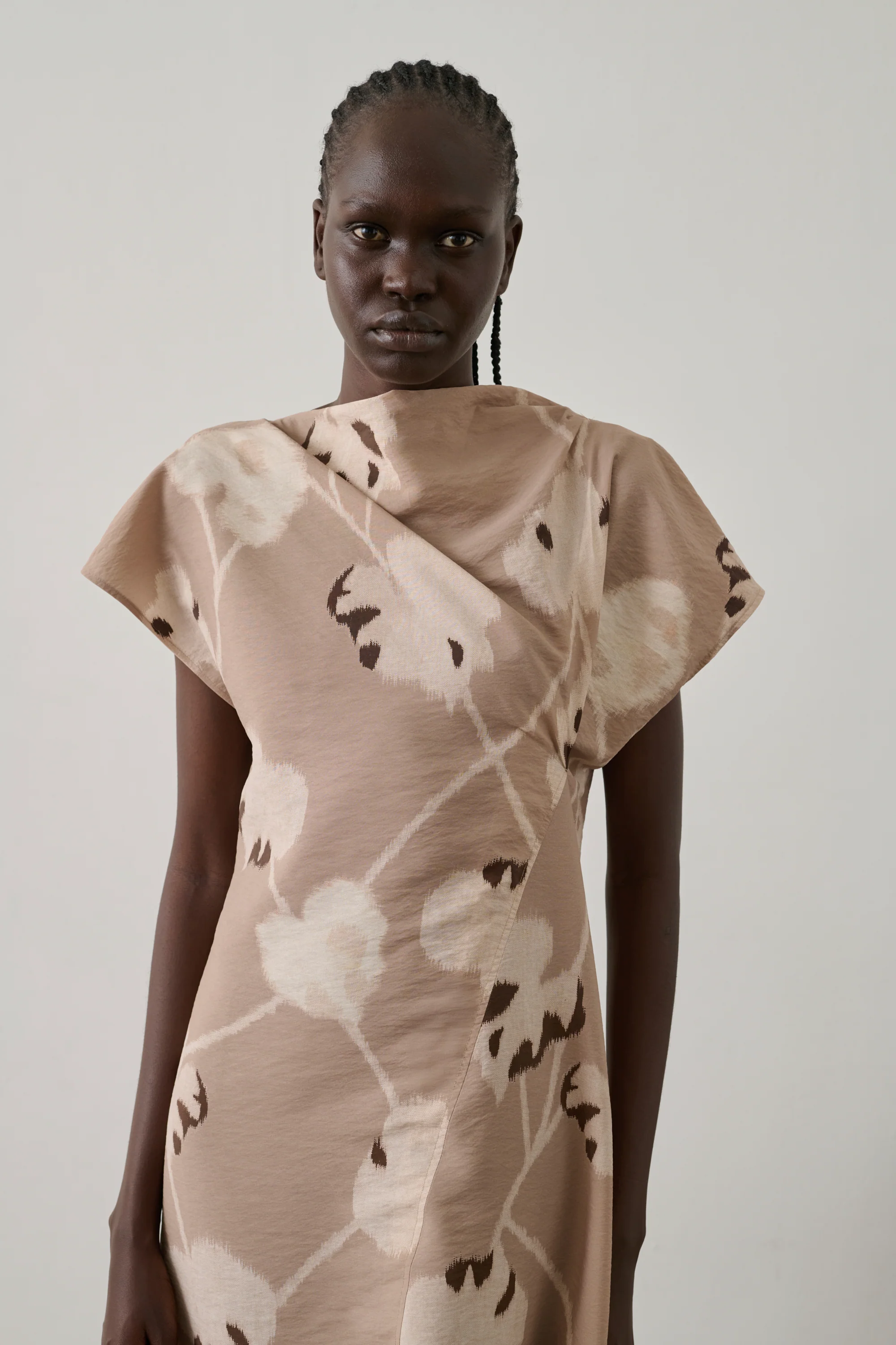 DRESS FELICIE BEIGE - Image 3
