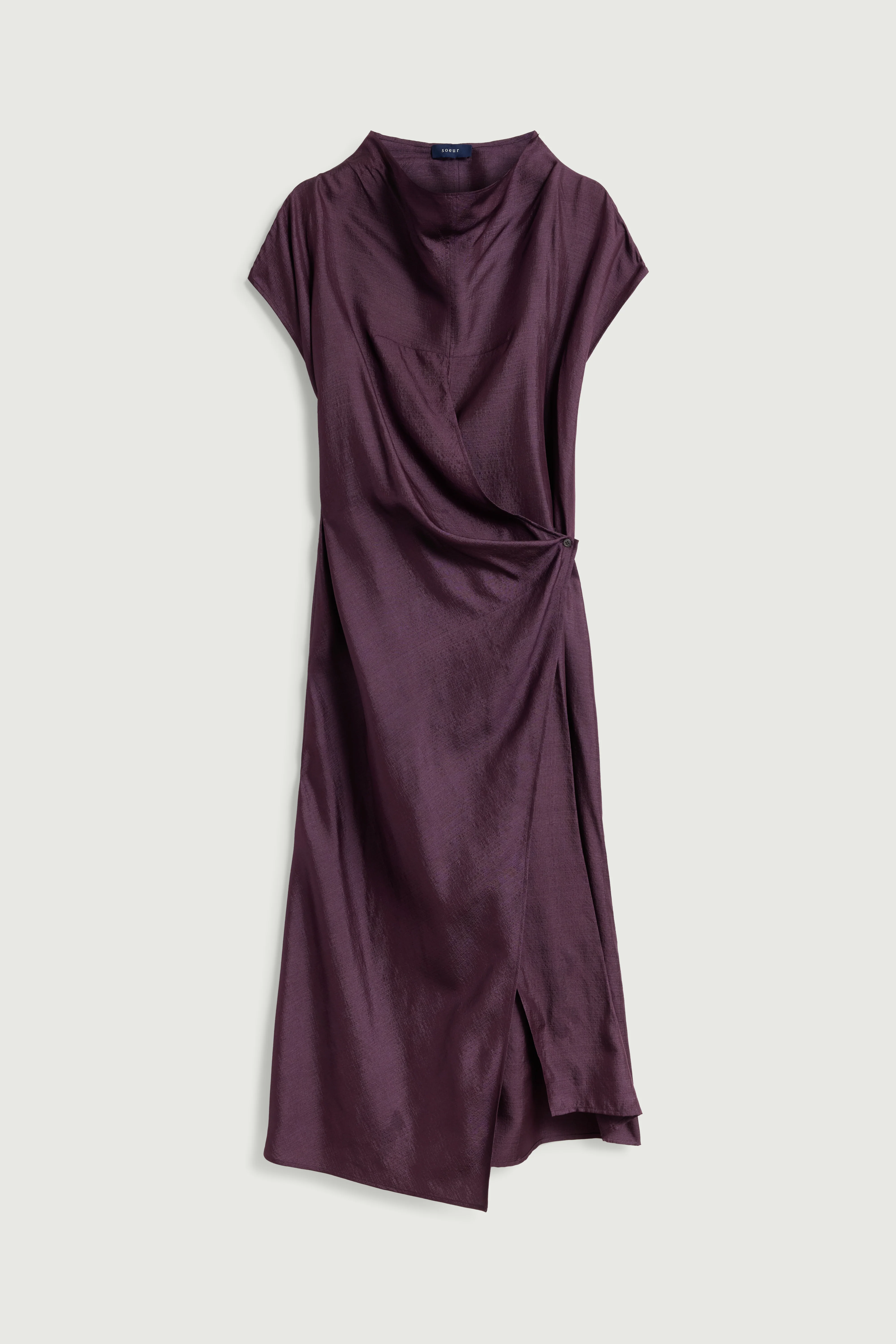 DRESS FOGGIA PURPLE - Image 6
