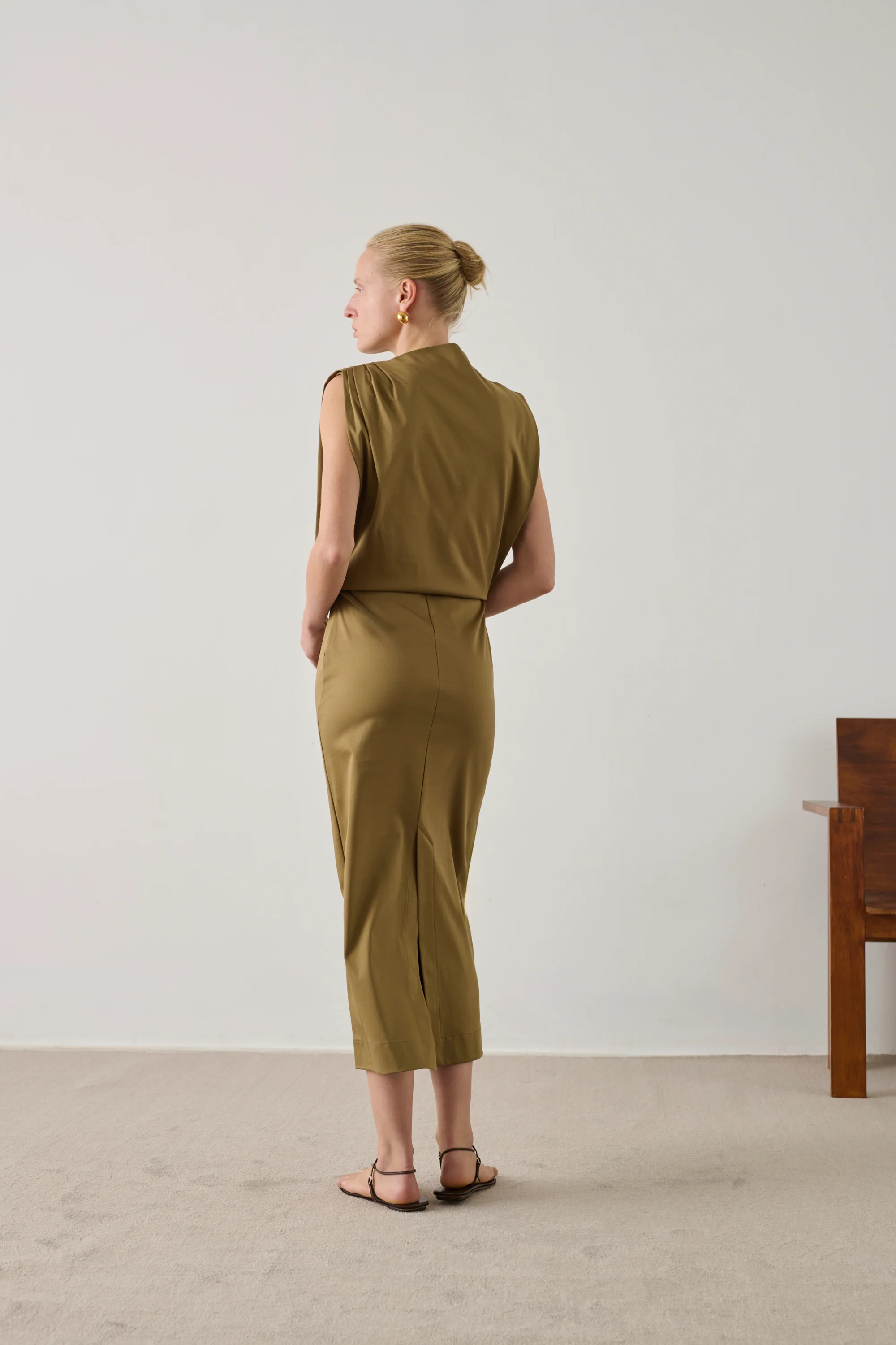 DRESS GEMMA BEIGE - Image 3