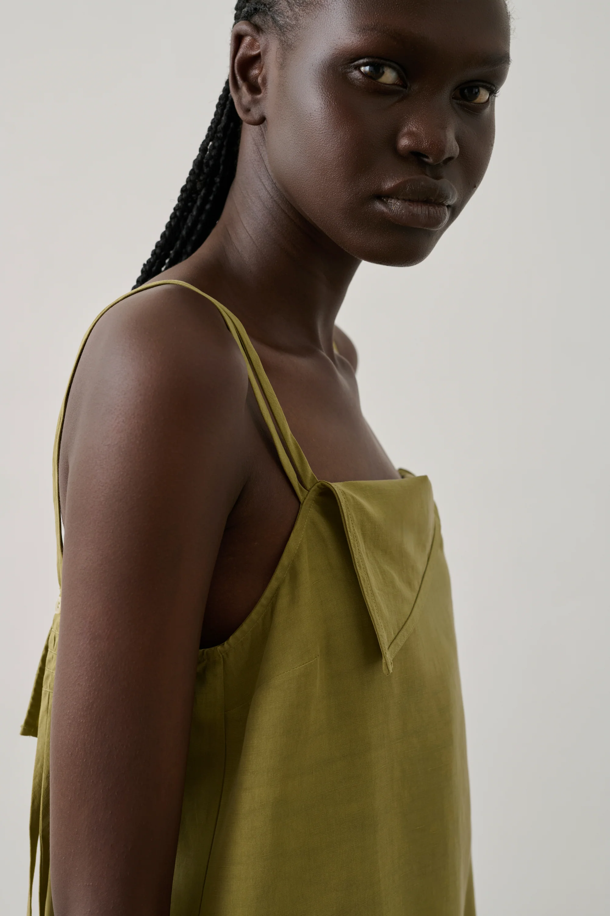 DRESS HAVANA GREEN - Image 3