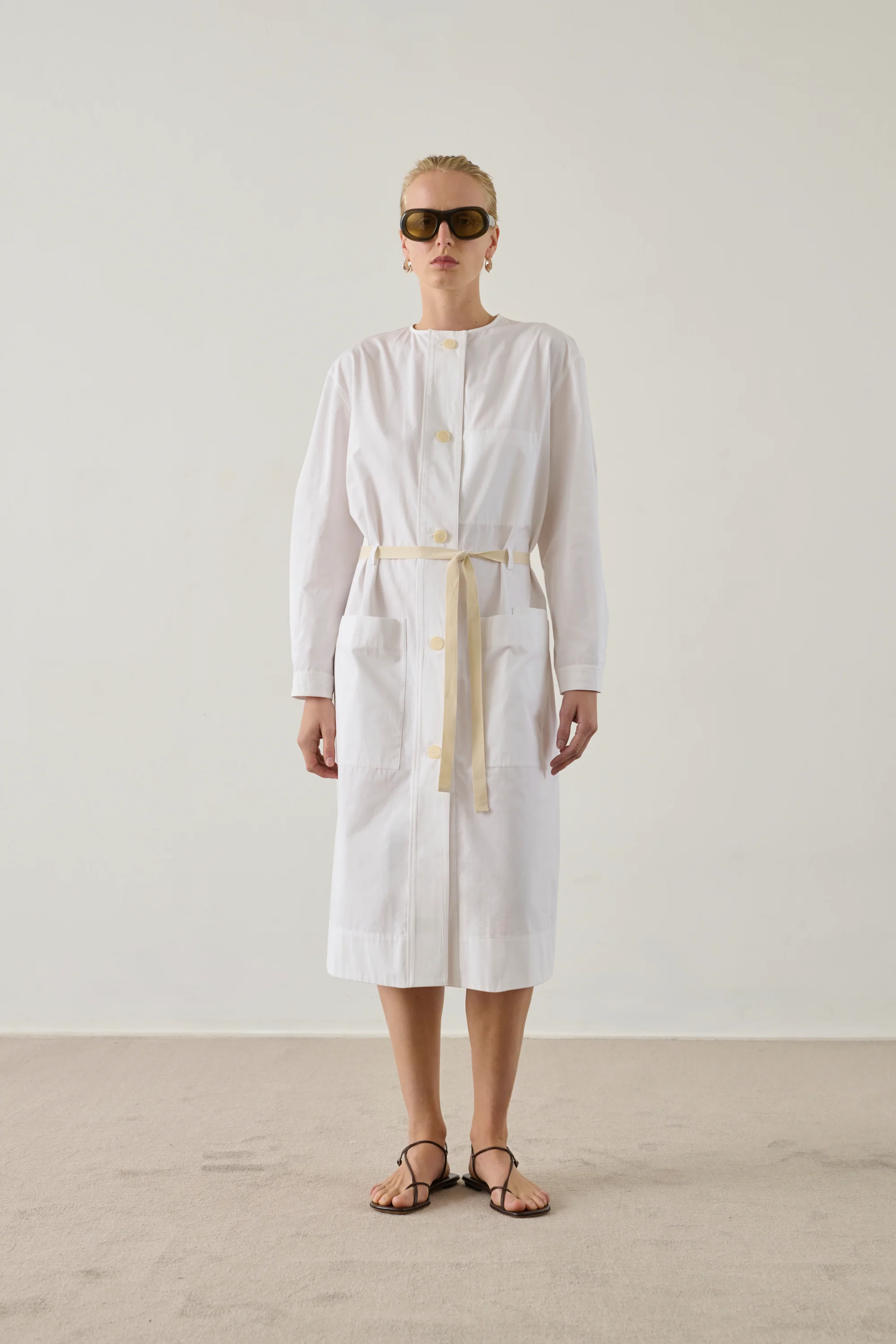 DRESS HELIE WHITE