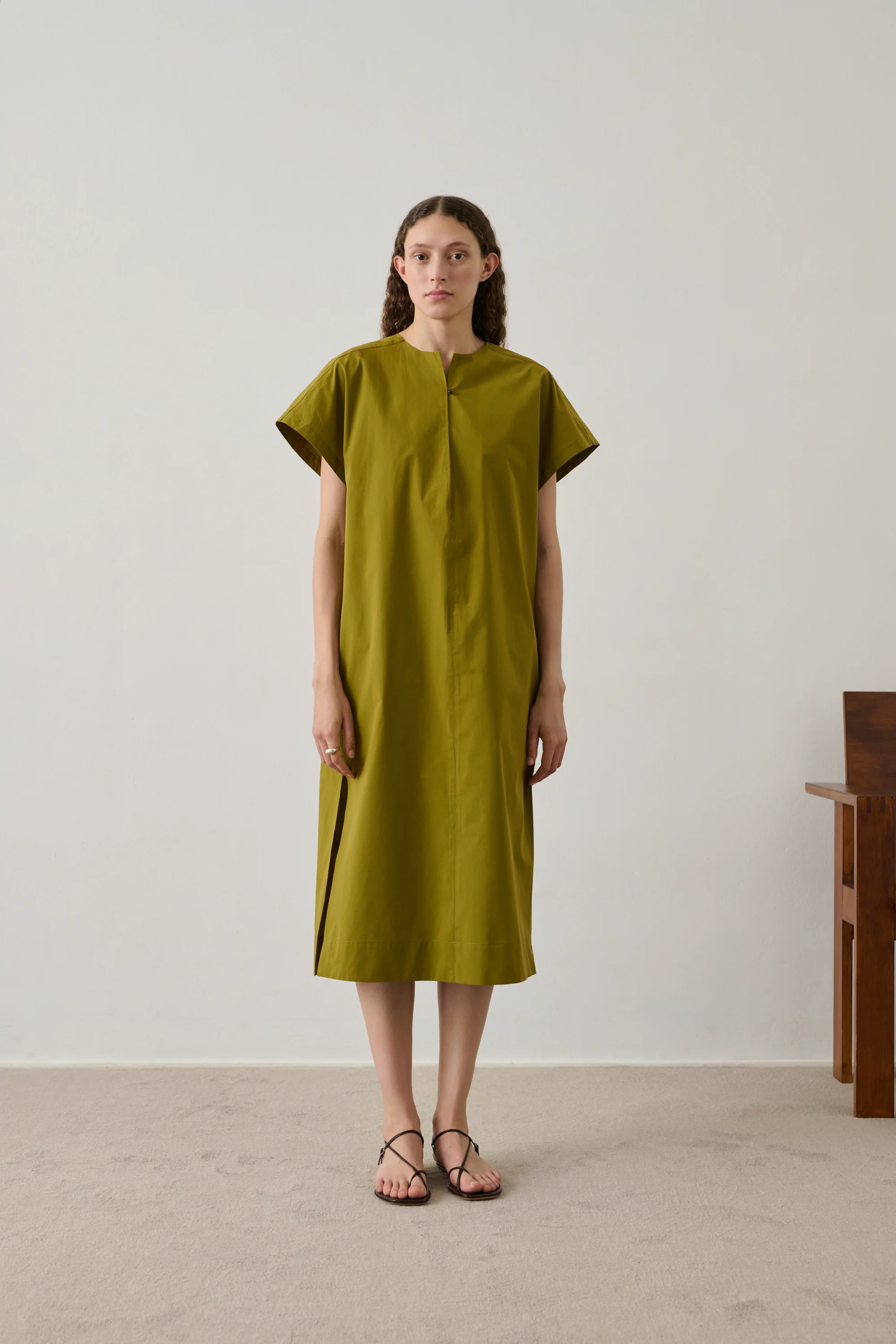 DRESS IANNI GREEN