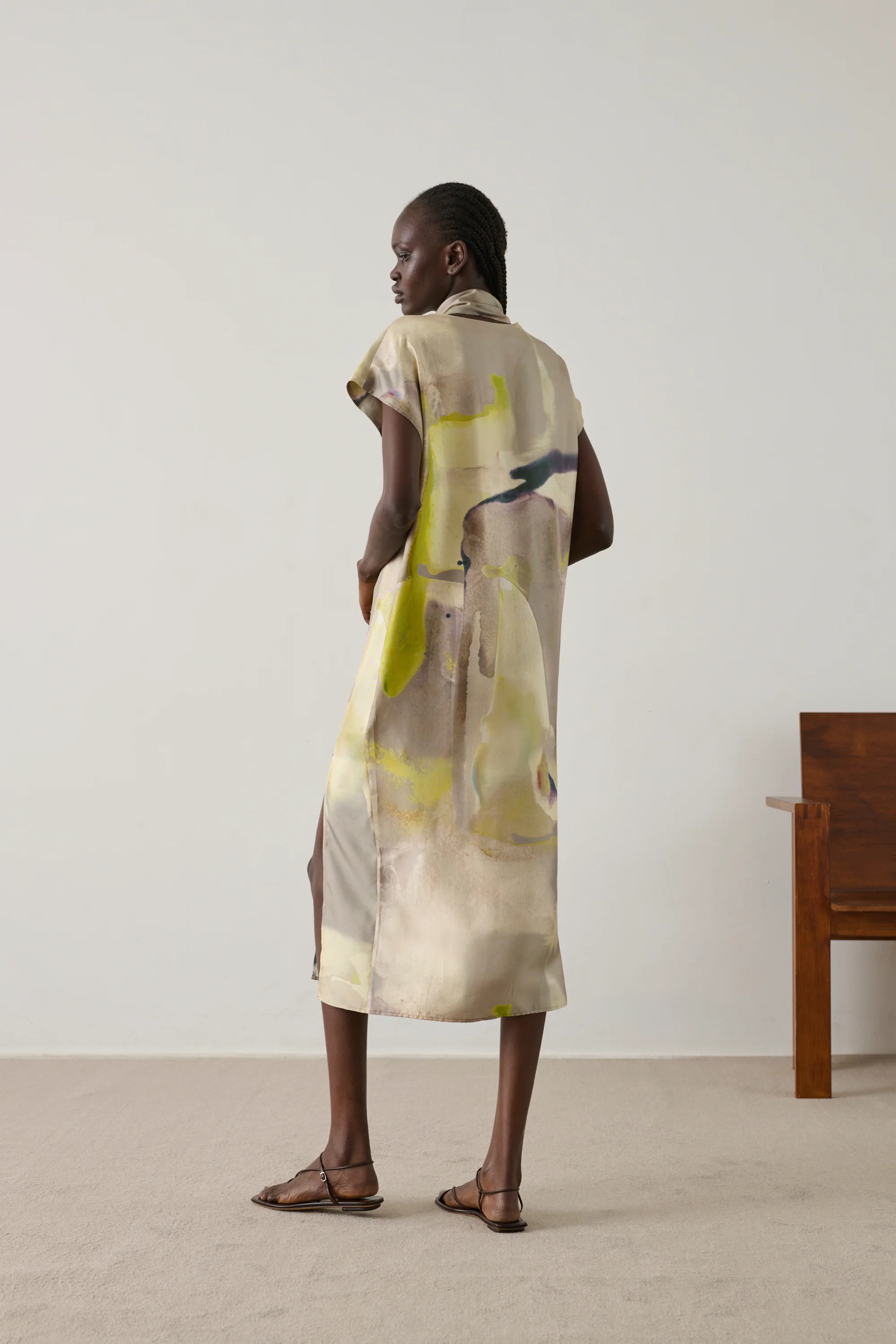 DRESS IBERIS YELLOW - Image 3
