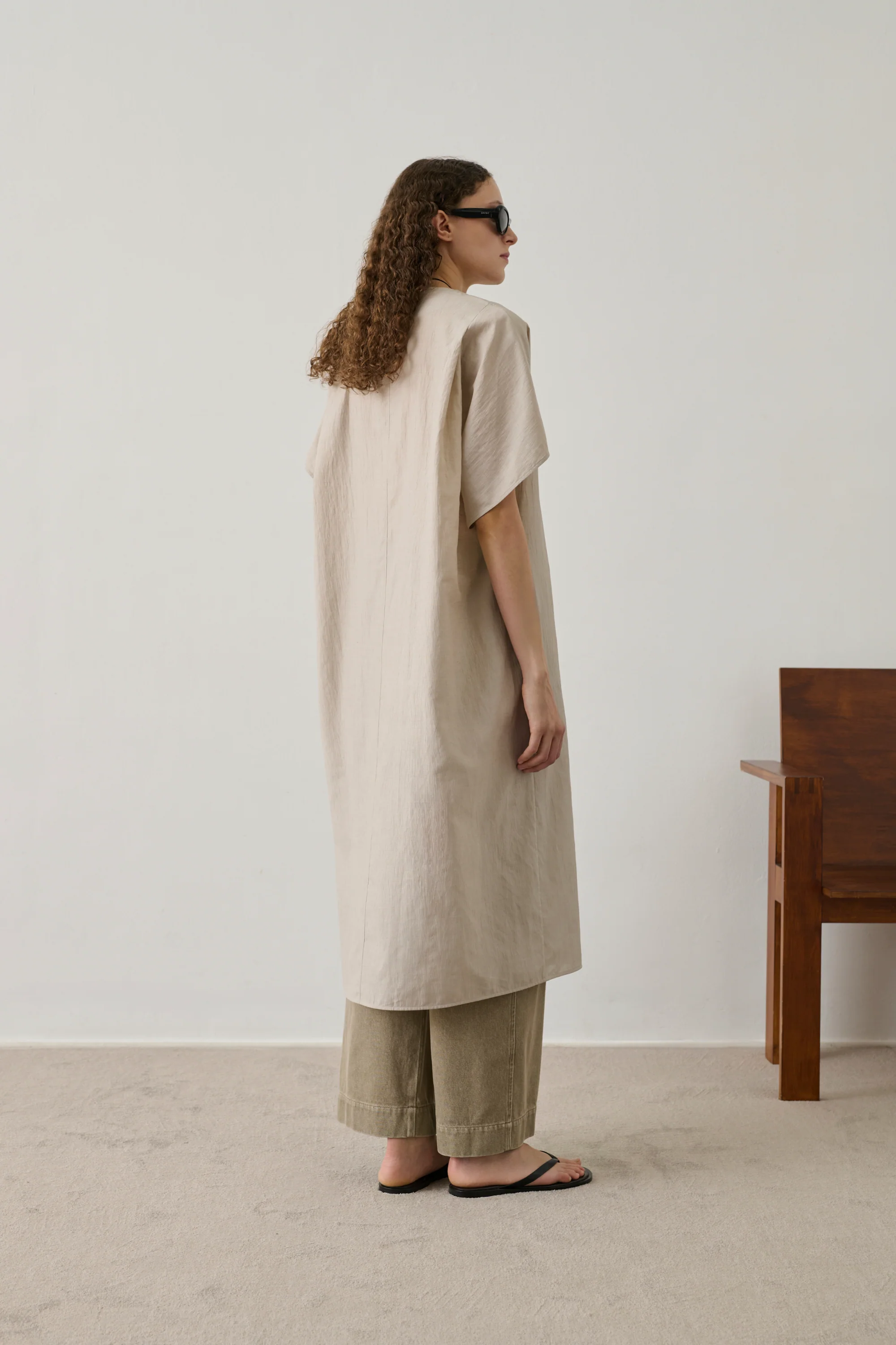 DRESS ILSA ECRU - Image 4